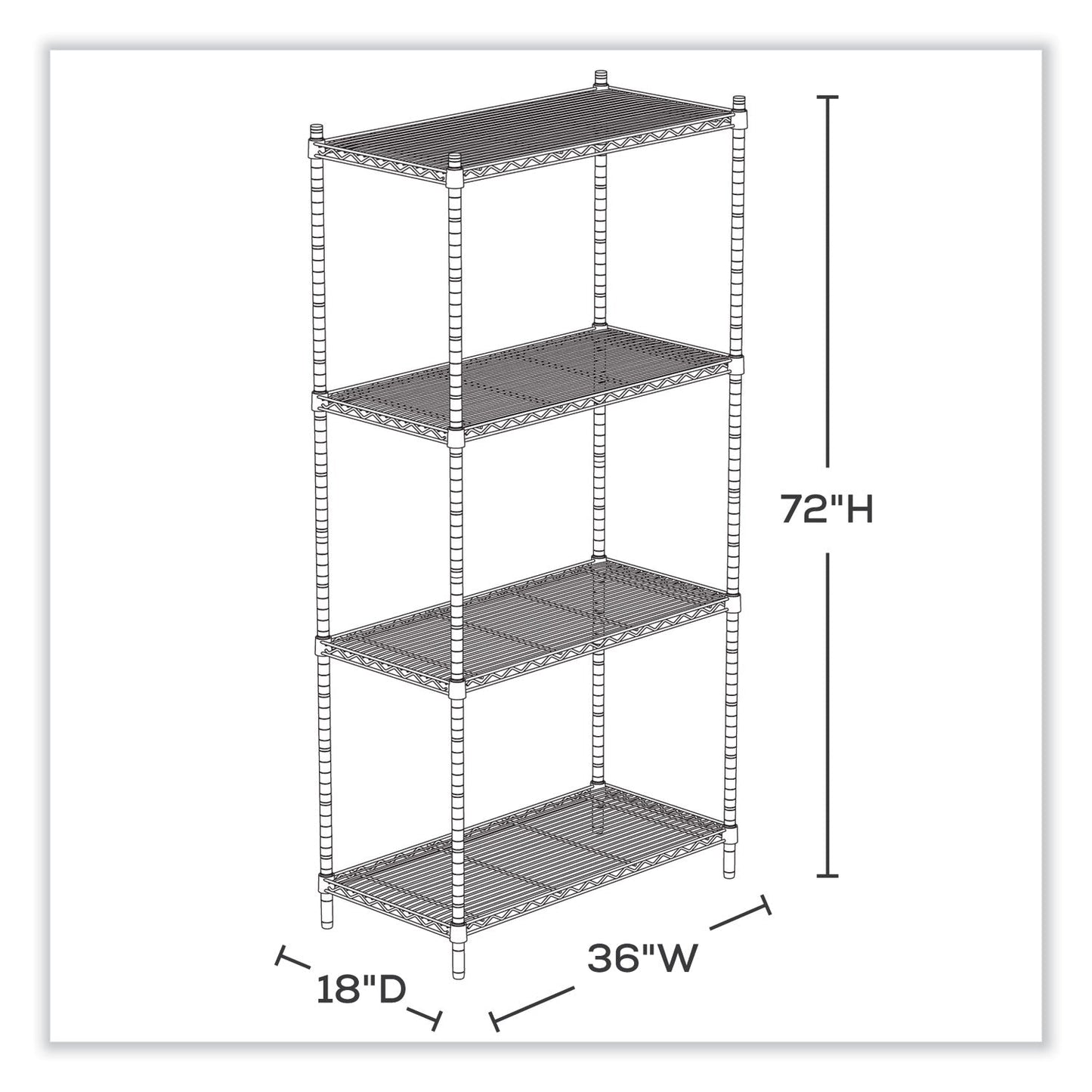industrial-wire-shelving-four-shelf-36w-x-18d-x-72h-metallic-gray-ships-in-1-3-business-days-saf5285gr_2