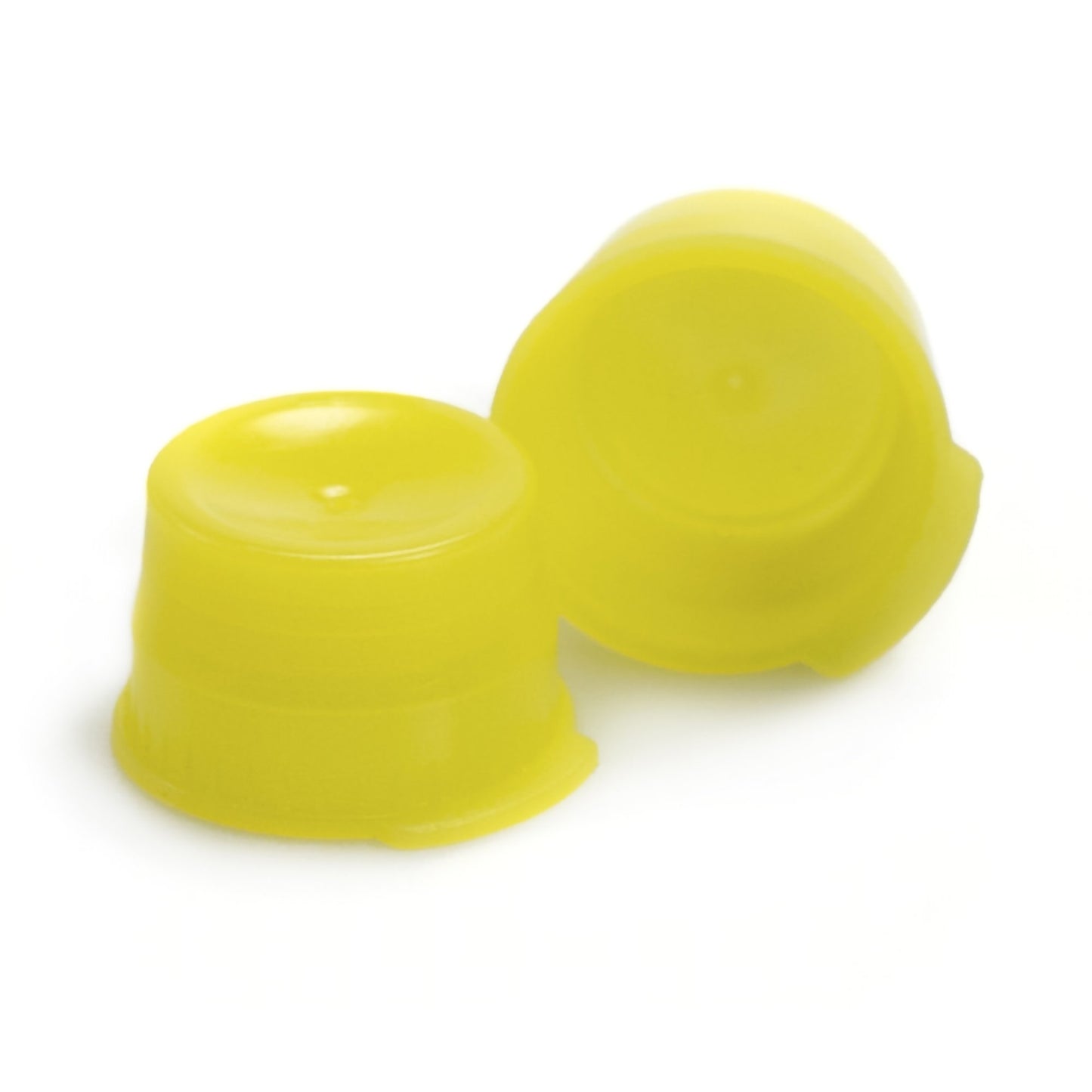 McKesson Tube Closure Polyethylene Snap Cap Yellow 13 mm For Use with 13 mm Blood Drawing Tubes, Glass Test Tubes, Plastic Culture Tubes NonSterile (1082102_BG)