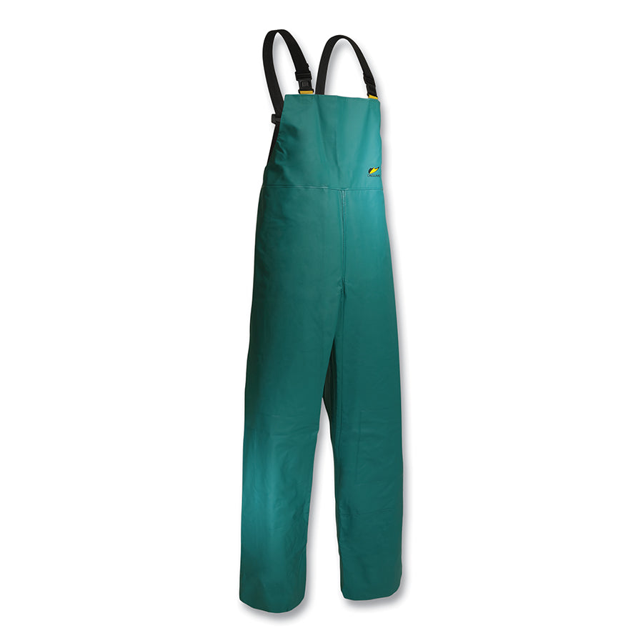 Dunlop® Protective Footwear Chemtex Bib Overalls, PVC, Green, 3X-Large (868-71050003X)