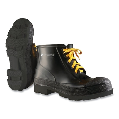 Dunlop® Protective Footwear Monarch Steel Toe Ankle Boots, Lace-Up, Men's 7, Polyester/PVC, Black (868-866040007)
