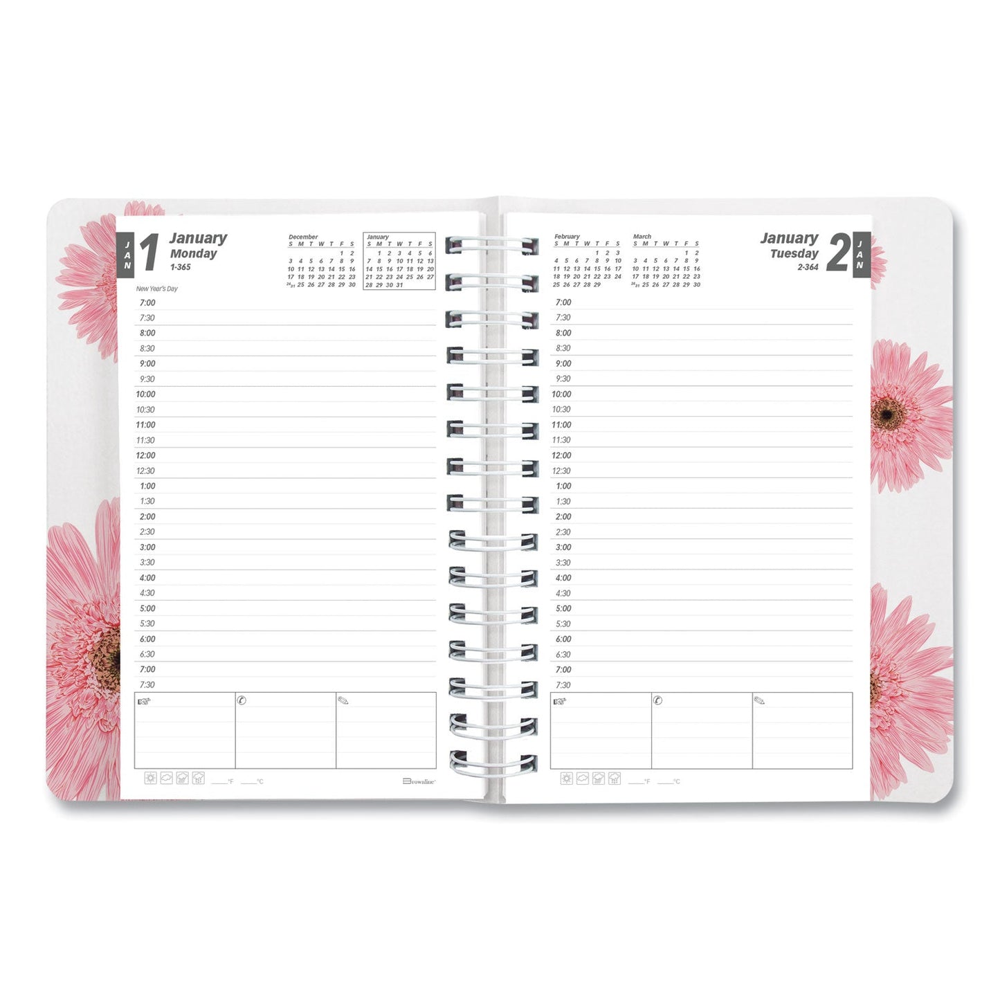 brownline-pink-ribbon-essential-daily-appointment-book-num-redcb634g05_3