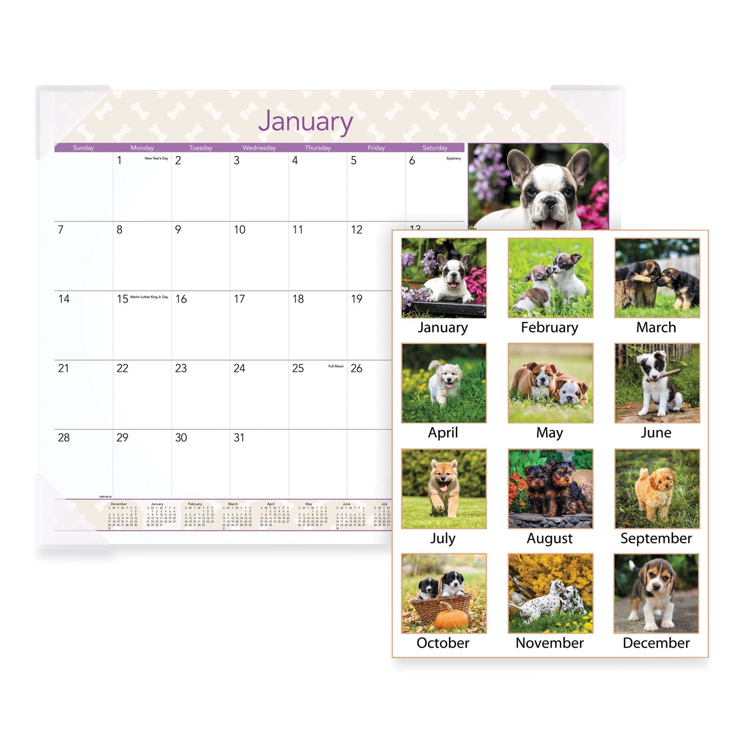 at-a-glance-puppies-monthly-desk-pad-calendar-num-aagdmd16632_1
