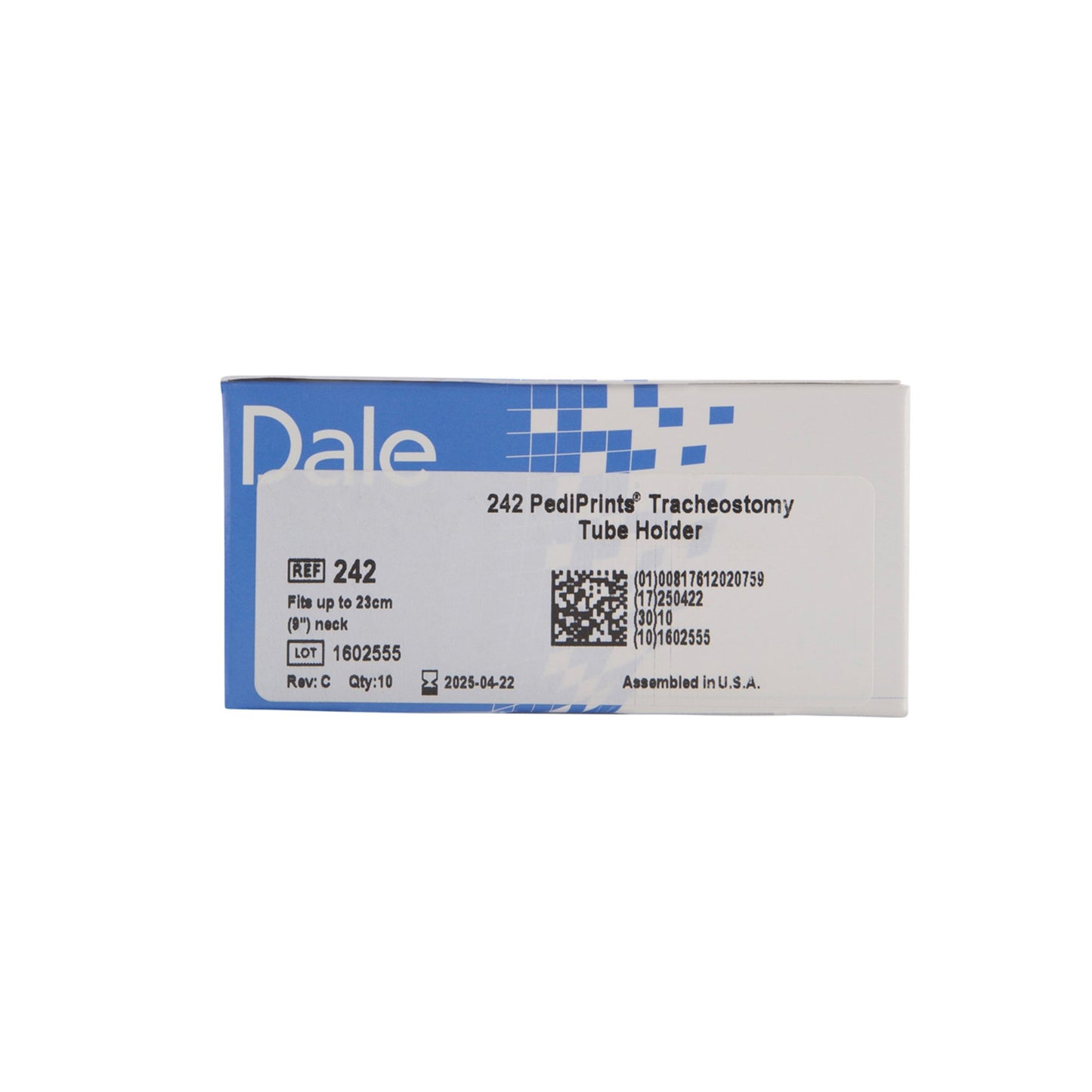 PediPrints® Tracheostomy Tube Holder 3/4 X 9 Inch Neonate (407376_EA)