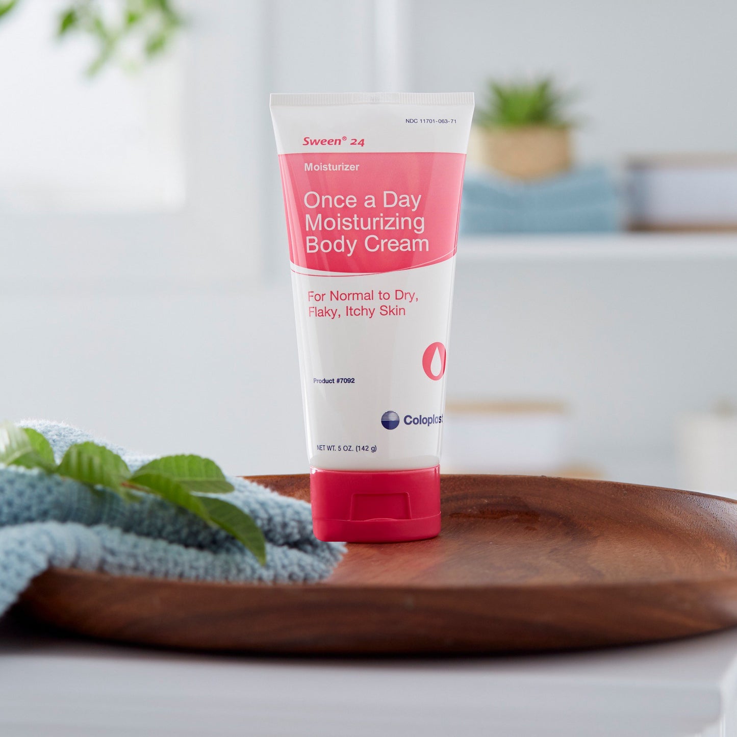 Sween® 24 Hand and Body Moisturizer 5 oz. Tube Unscented Cream CHG Compatible (482943_CS)