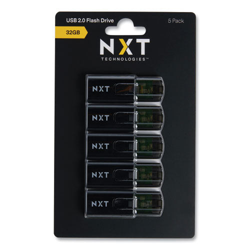 nxt-technologies™-usb-2-0-type-a-flash-drive-32-gb-black-5-pack-nxt61129_1