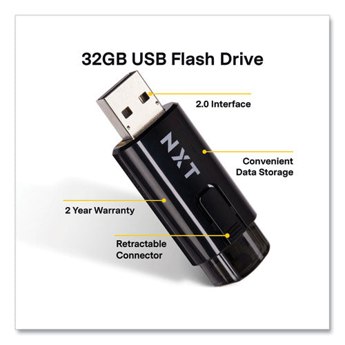 nxt-technologies™-usb-2-0-type-a-flash-drive-32-gb-black-5-pack-nxt61129_2