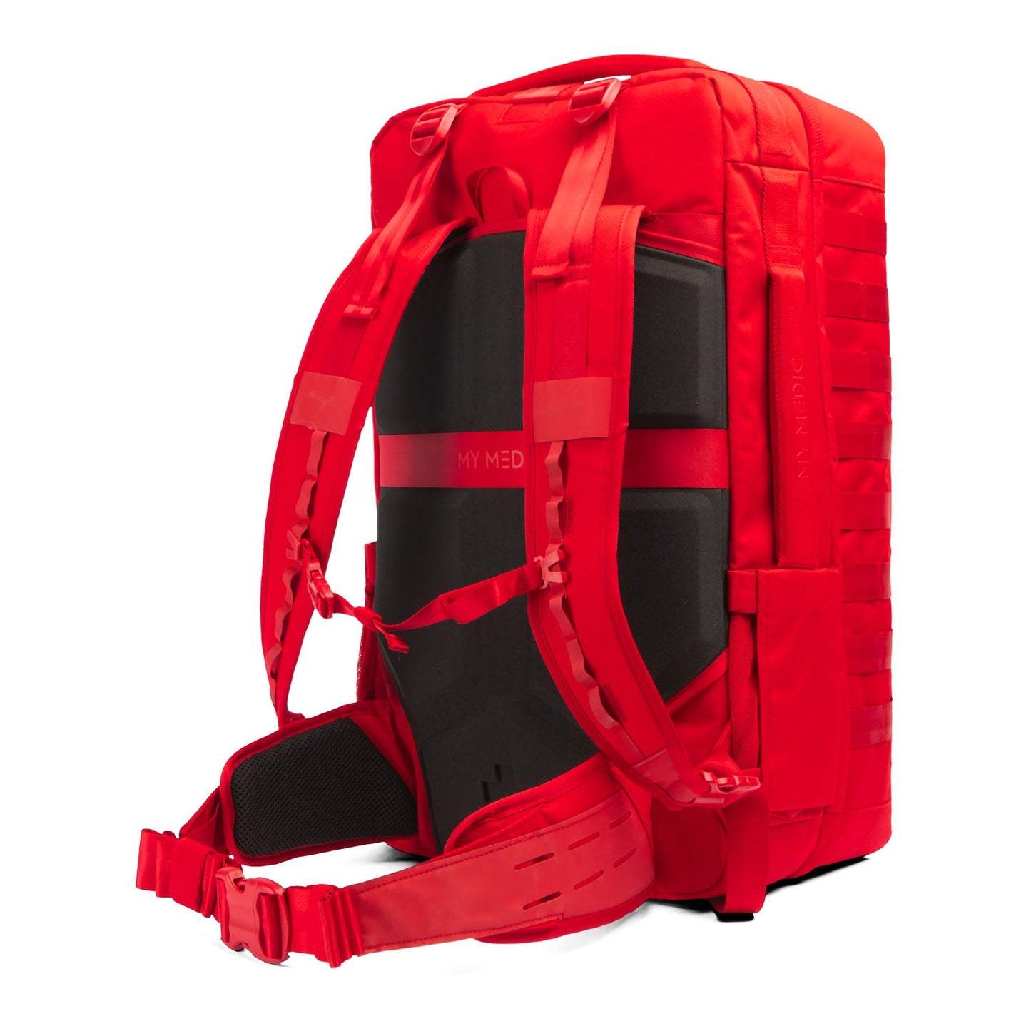 My Medic™ The MEDIC Pro First Aid Kit 10 Person Red Nylon Backpack (1207727_EA)