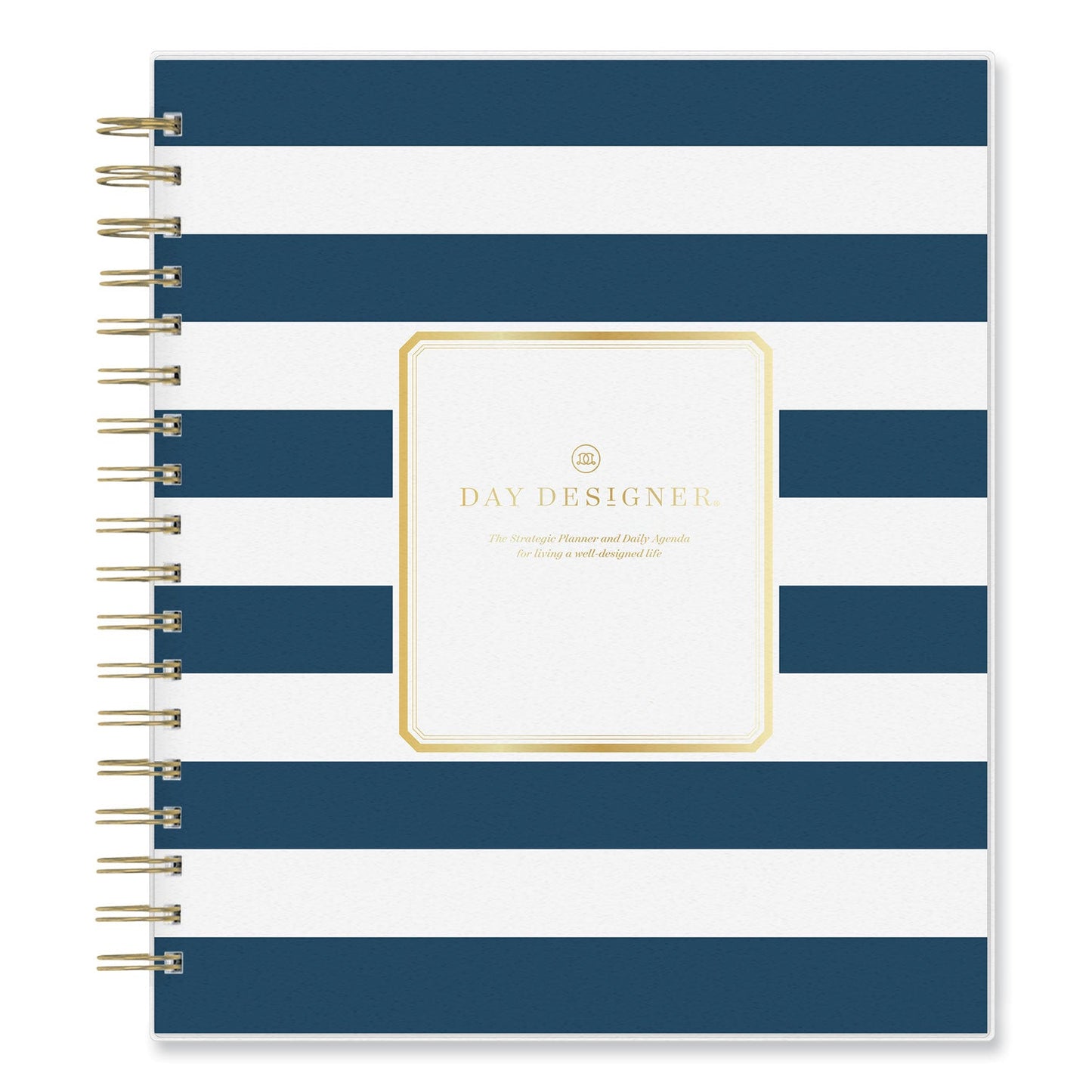 day-designer-navy-stripe-daily-monthly-planner-navy-stripe-artwork-10-x-8-navy-white-gold-cover-12-month-jan-dec-2024-bls142098_5