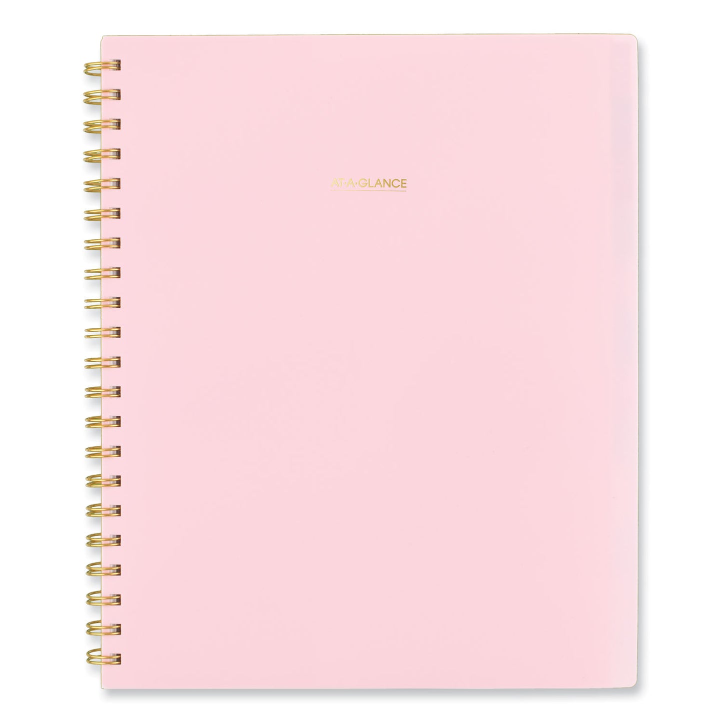 AT-A-GLANCE® Harmony Weekly/Monthly Poly Planner, 11 x 9.38, Pink Cover, 13-Month: Jan 2026 to Jan 2027 (AAG109990527)