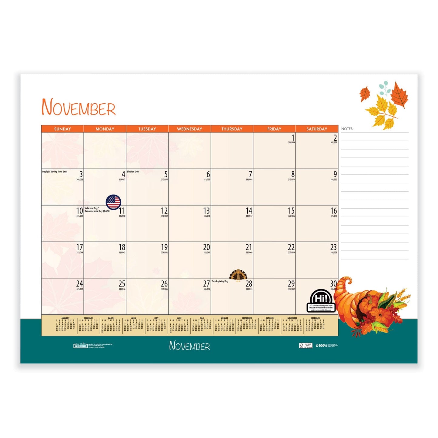 house-of-doolittle-recycled-desk-pad-calendar-num-hod139_5