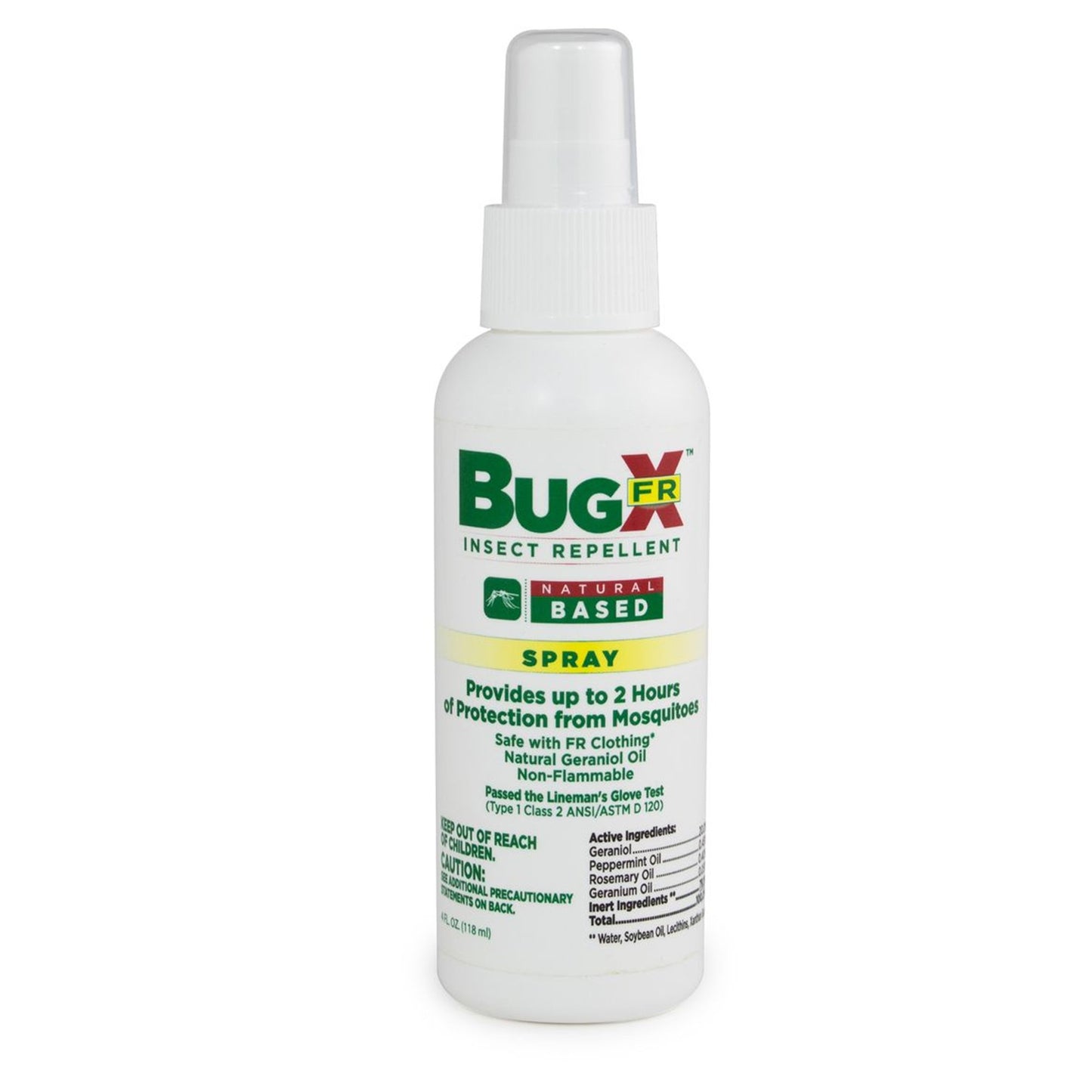 BugX® Free Insect Repellent Natural Ingredients Topical Liquid 4 oz. Spray Bottle (1066916_EA)