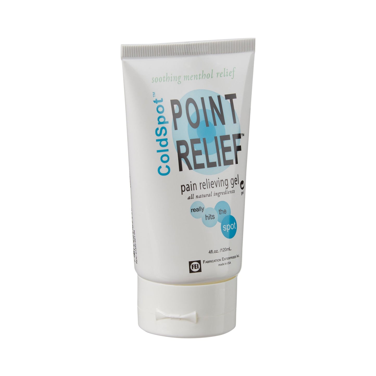 Point Relief® ColdSpot™ Topical Pain Relief 0.06% - 12% Strength Menthol / Methyl Salicylate Topical Gel 4 oz. (800238_EA)