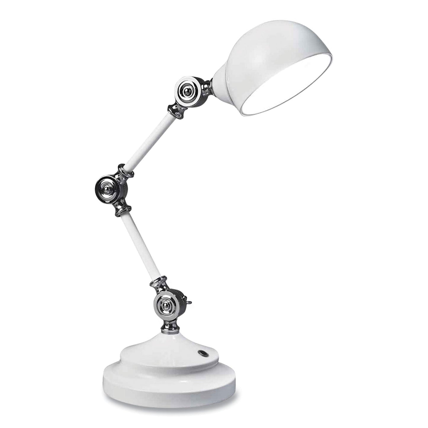 OttLite Wellness Series Revive LED Desk Lamp, 15.5" High, White (OTTF1485009SHPR)