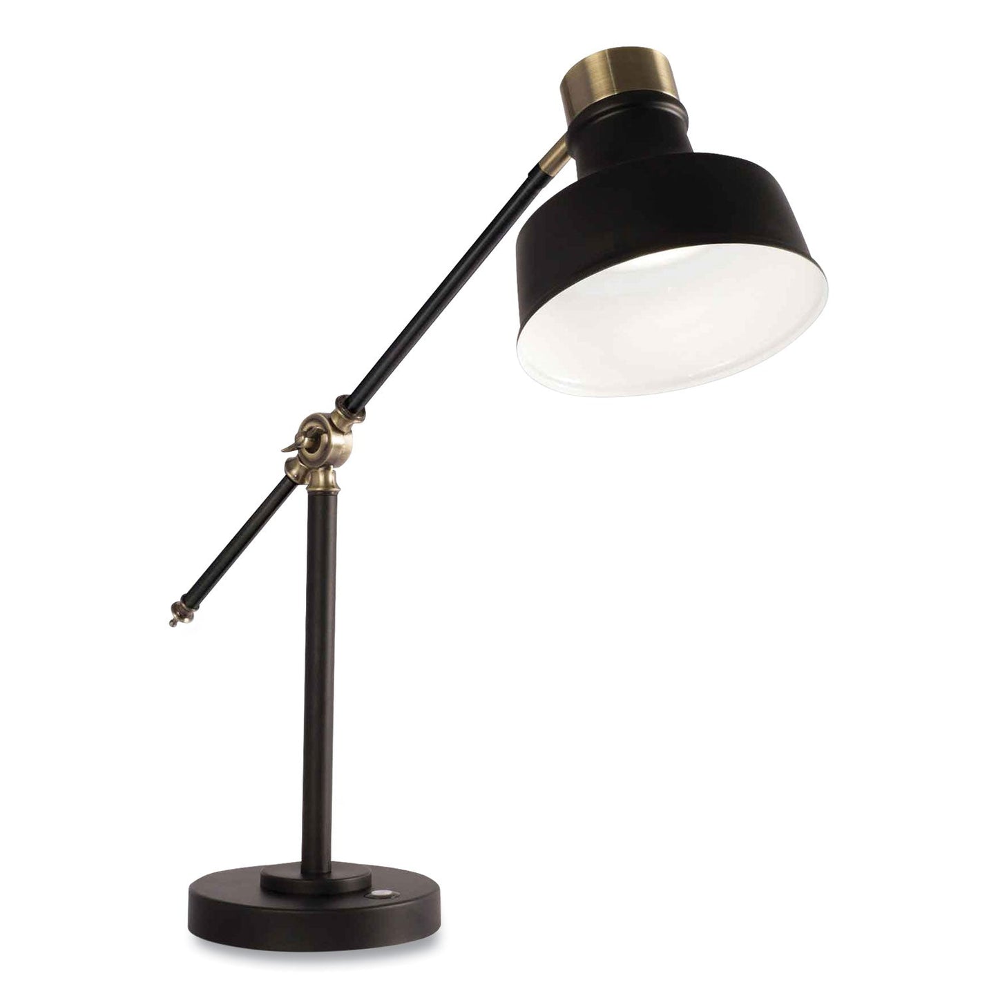 OttLite Wellness Series Balance LED Desk Lamp, 4" to 18" High, Black (OTTCS01KA9SHPR)