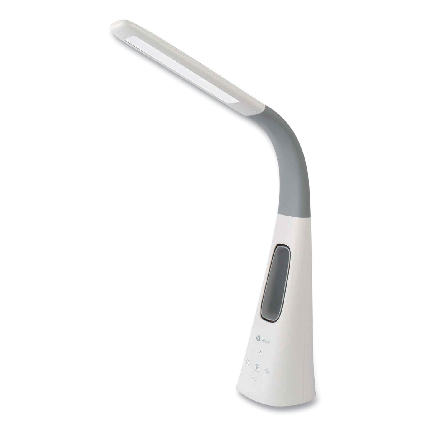 OttLite Cool Breeze Fan Lamp, 15" to 26.5" High, White (OTTF26WG9SHPR)