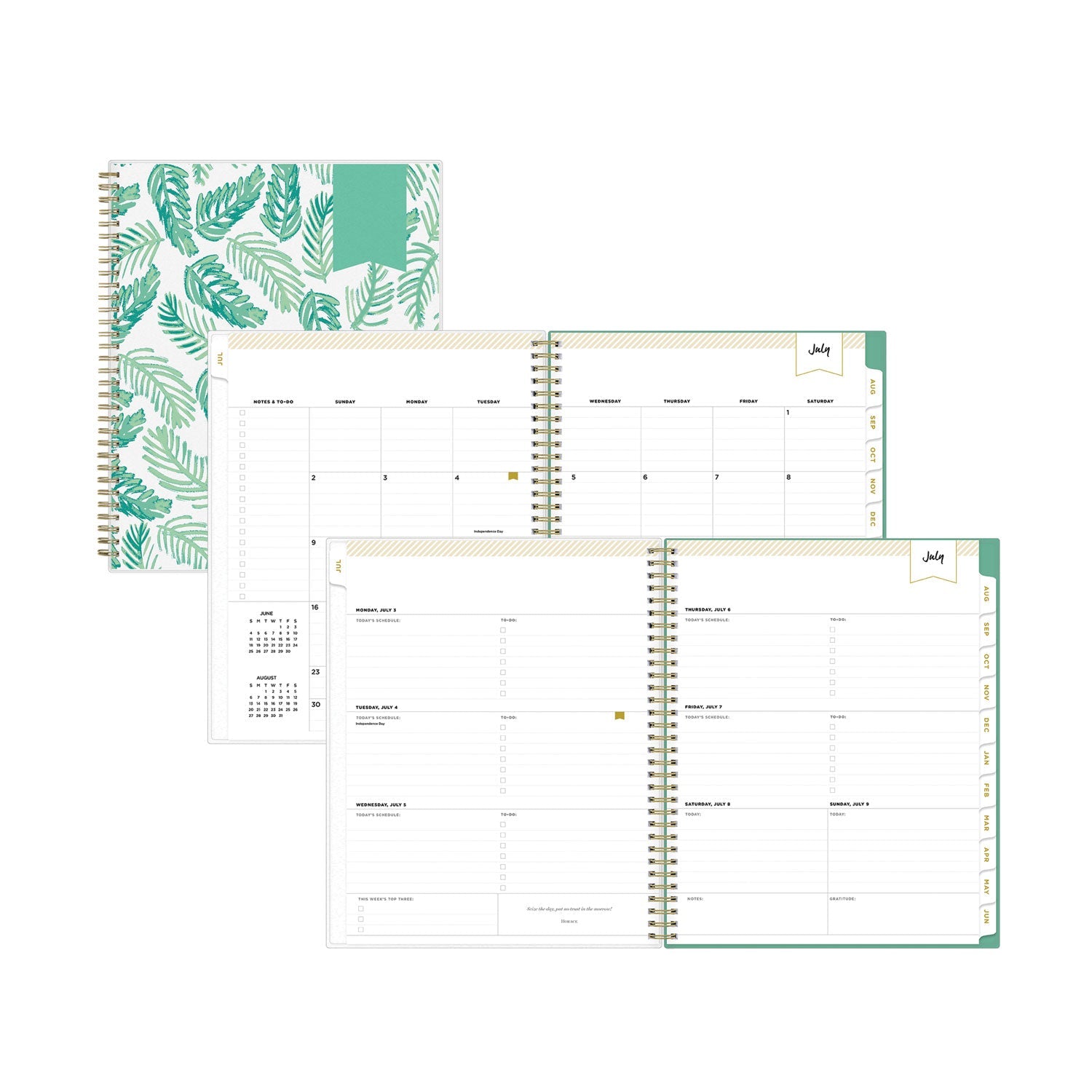 day-designer-academic-year-weekly-monthly-frosted-planner-palms-artwork-11-x-8-5-12-month-july-to-june-2024-to-2025-bls137891_1