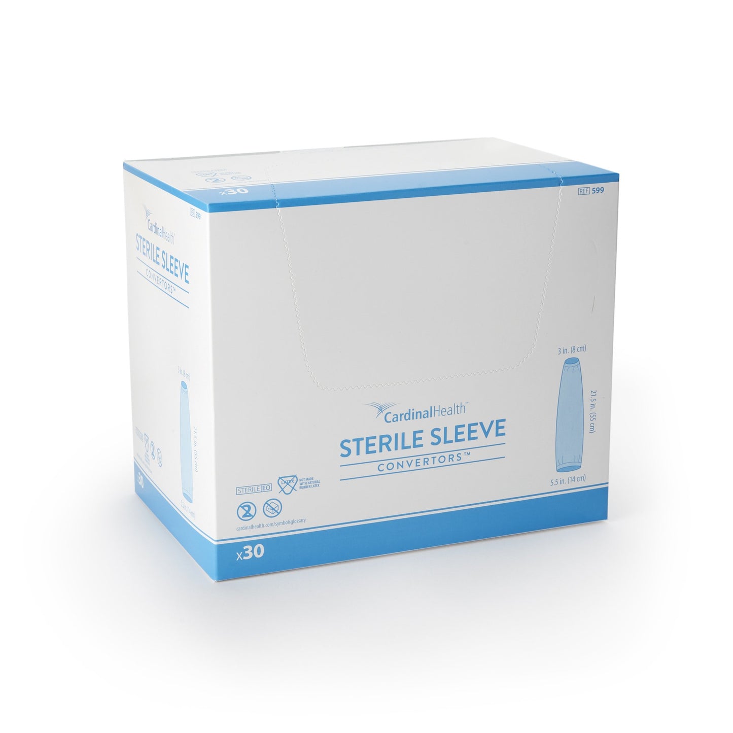 Cardinal Health™ Sleeve Protector One Size Fits Most Sterile Disposable (540257_CS)
