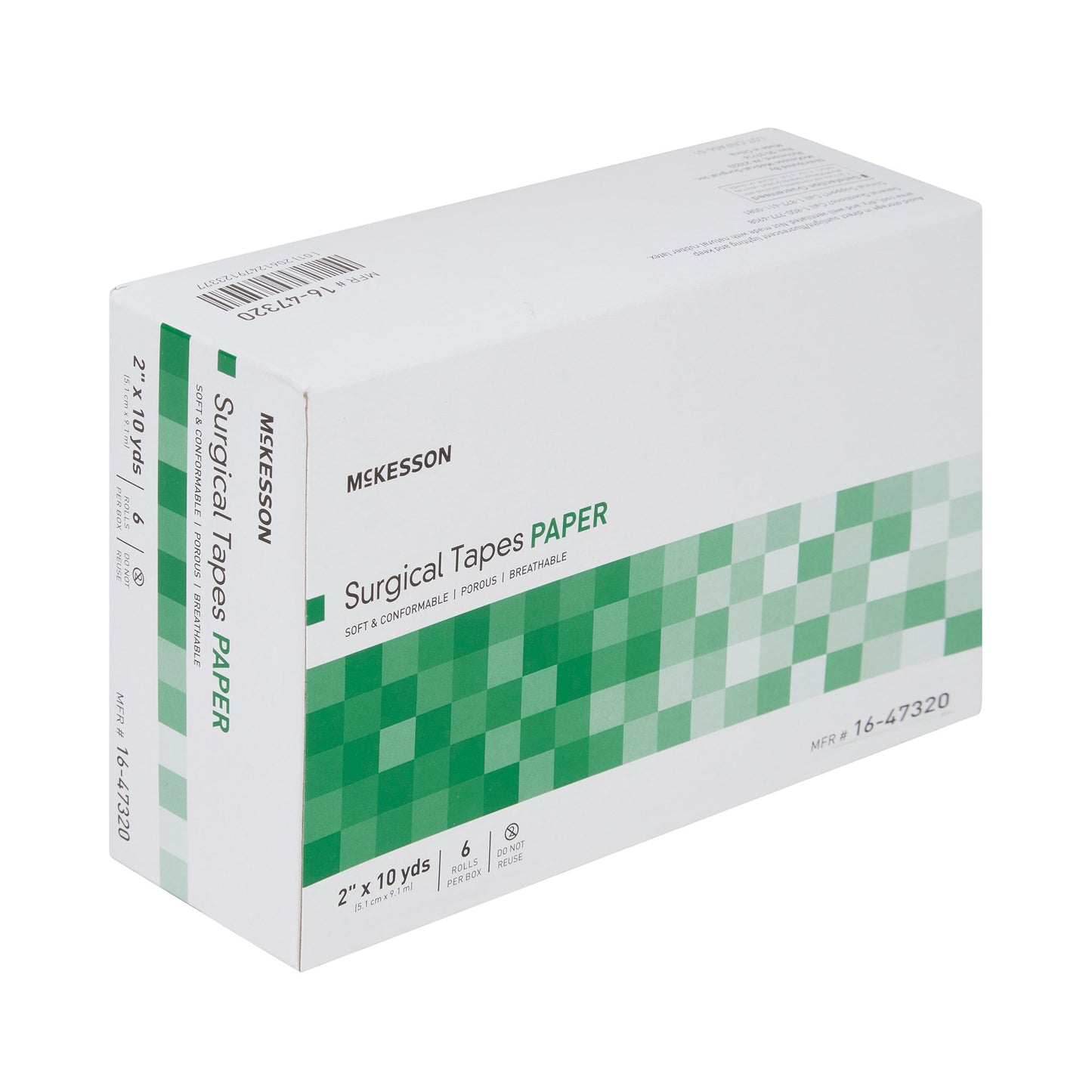 McKesson Medical Tape White 2 Inch X 10 Yard Paper NonSterile (455532_RL)