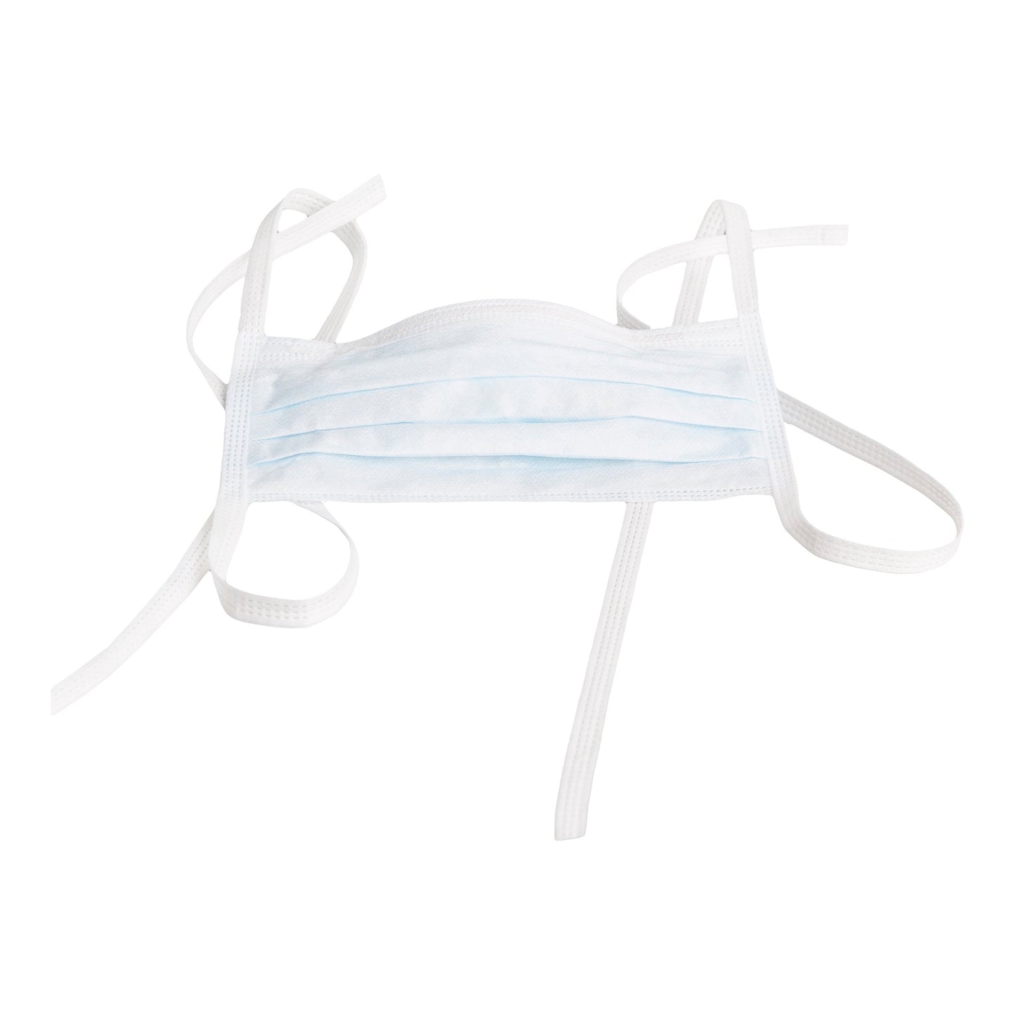 McKesson Surgical Mask ASTM Level 1 Tie Closure One Size Fits Most (206484_EA)