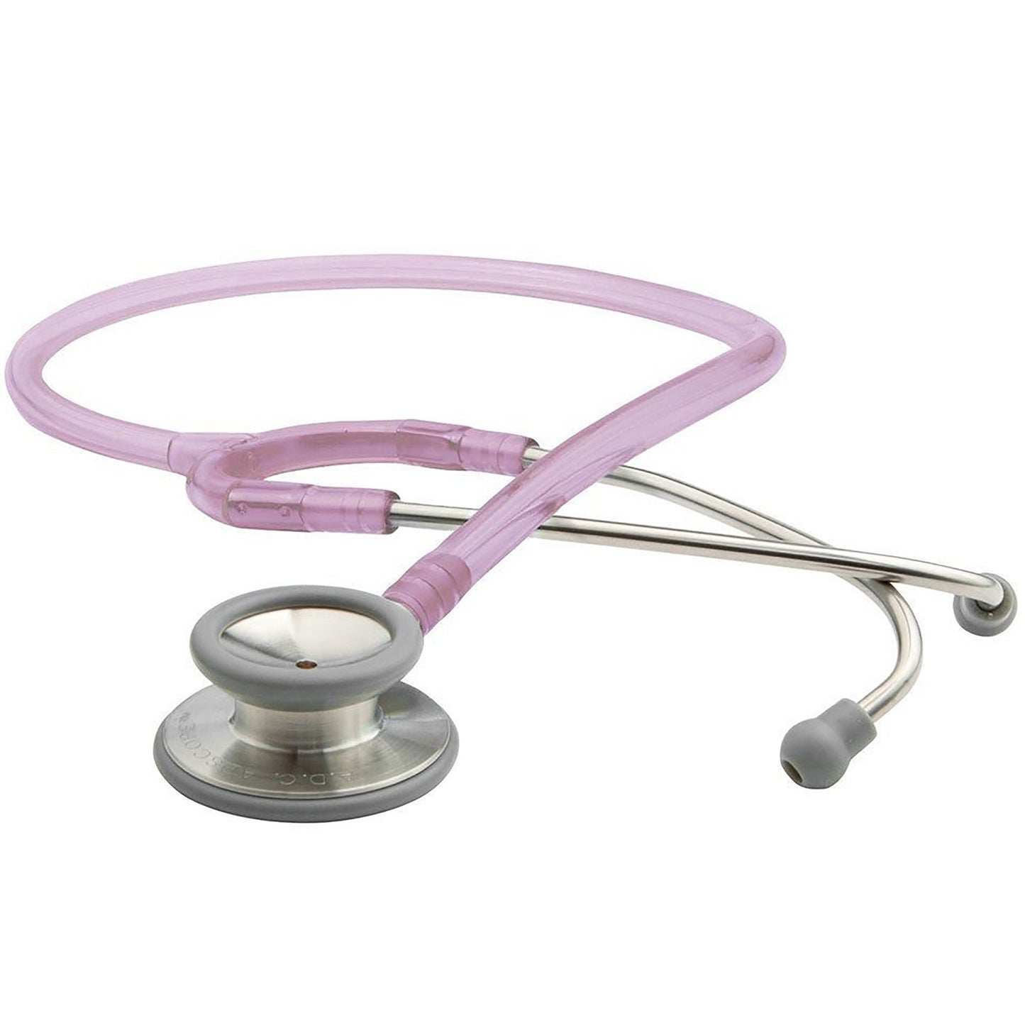 Adscope® 603 Clinician Stethoscope Pink 1-Tube 22 Inch Tube Double Sided Chestpiece (466018_EA)