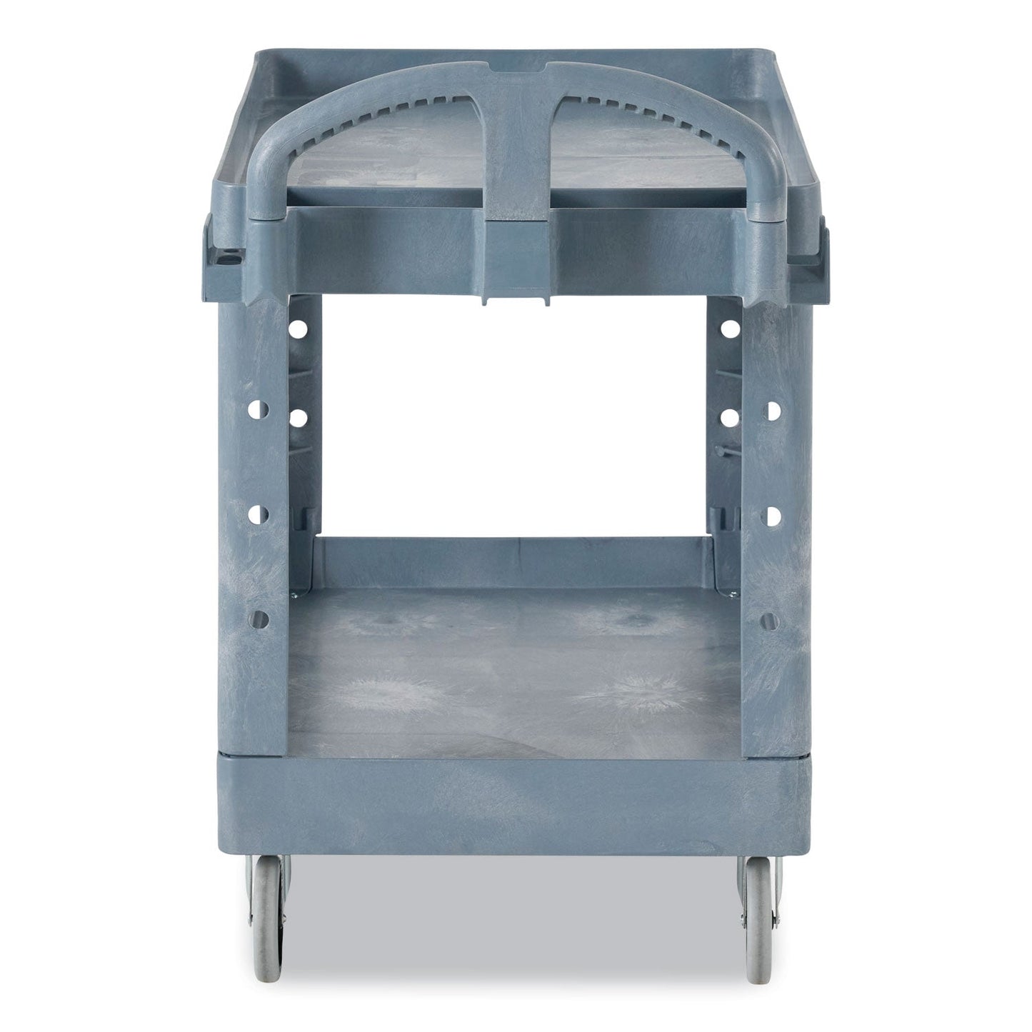 rubbermaid-r-commercial-brute-heavy-duty-ergo-handle-utility-cart-plastic-two-shelves-500-lb-capacity-25-5-x-44-x-39-gray-rcp2192464_2