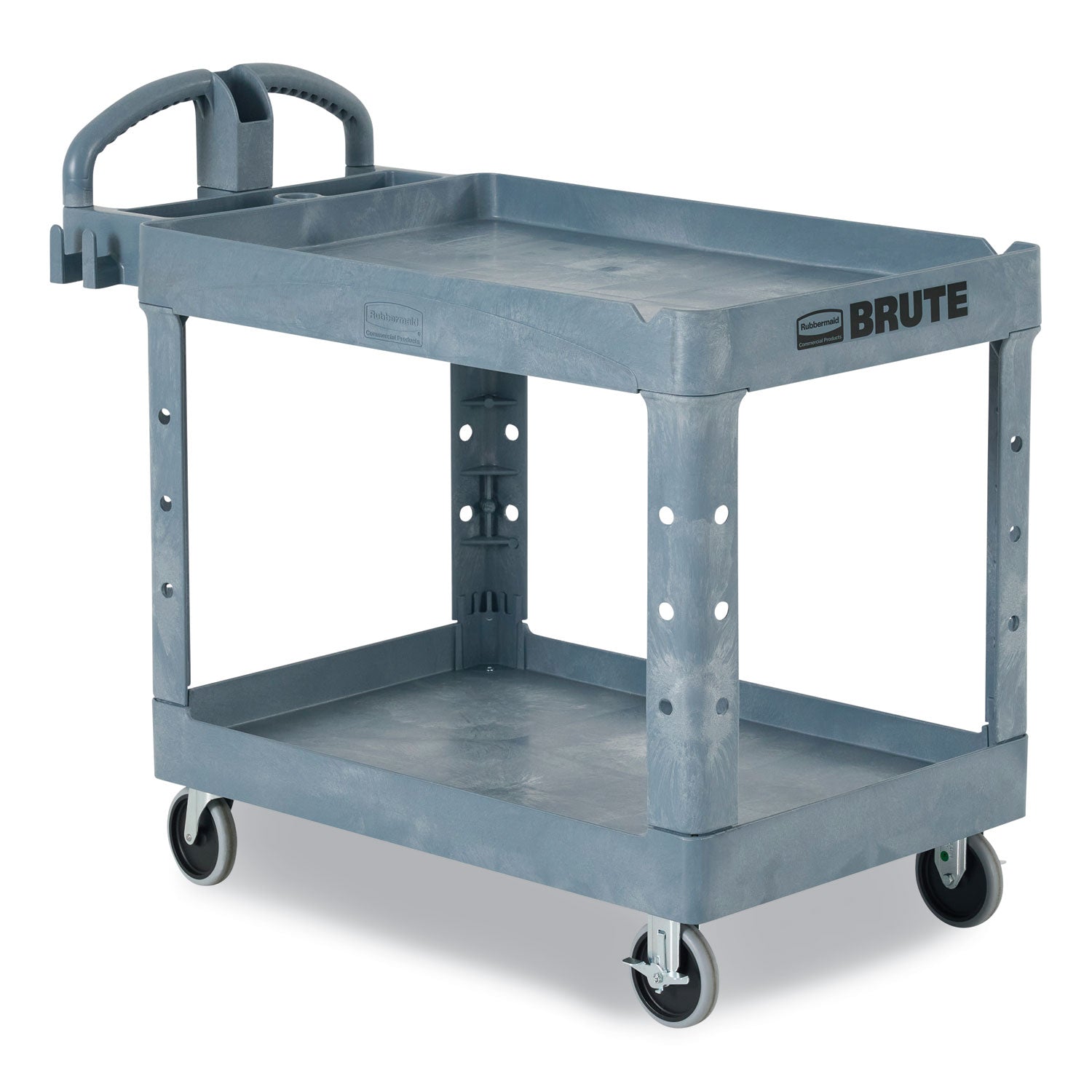 rubbermaid-r-commercial-brute-heavy-duty-ergo-handle-utility-cart-plastic-two-shelves-500-lb-capacity-25-5-x-44-x-39-gray-rcp2192464_1