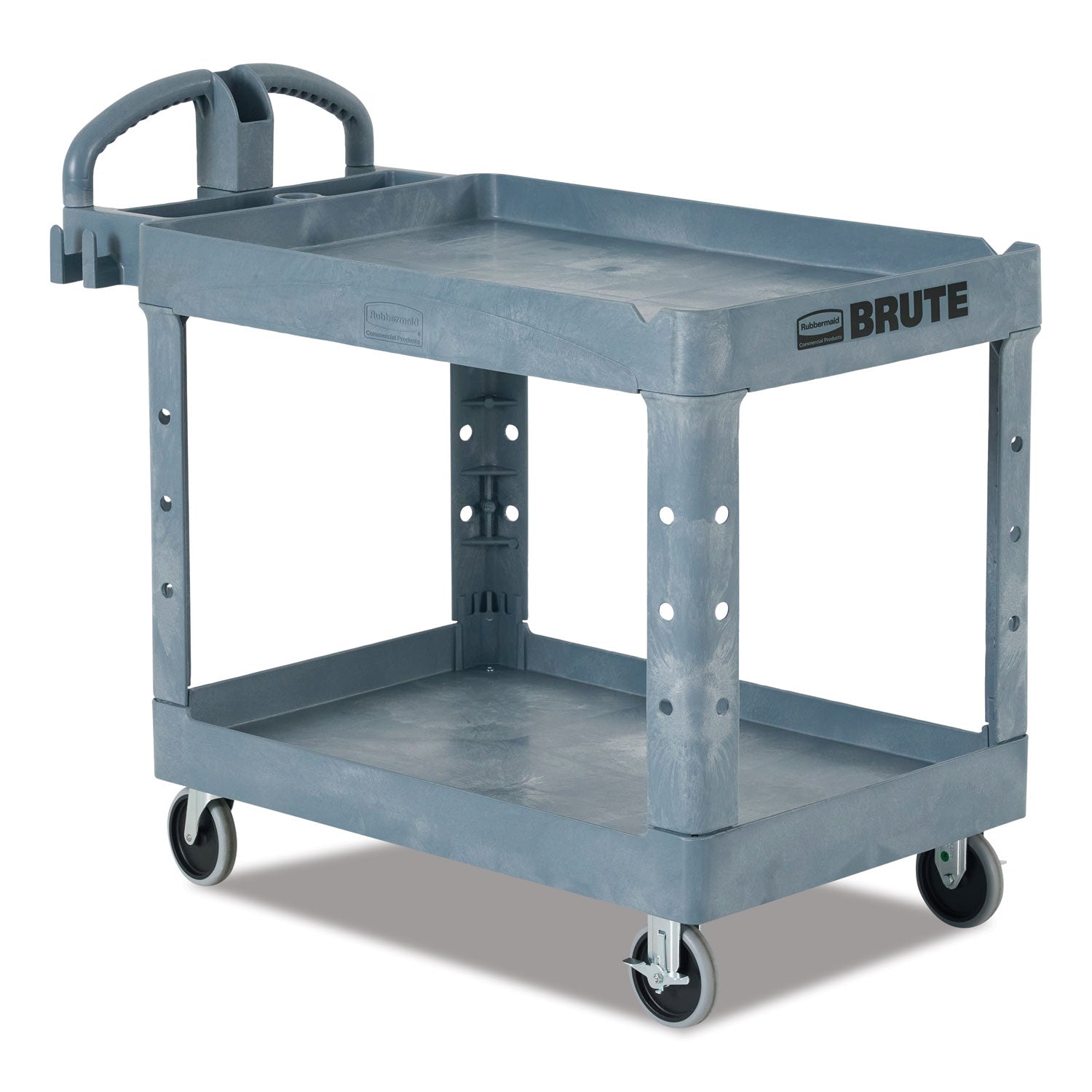 rubbermaid-r-commercial-brute-heavy-duty-ergo-handle-utility-cart-plastic-2-shelves-750-lb-capacity-26-x-55-x-33-25-gray-rcp2192463_1