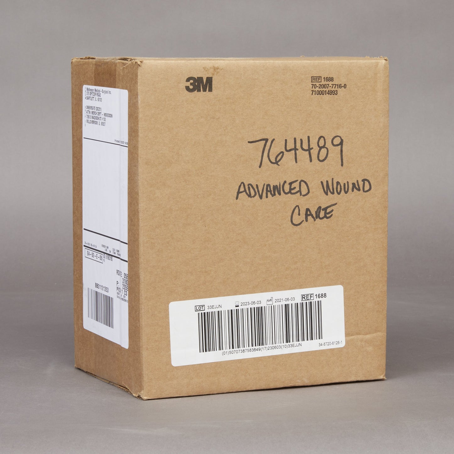 3M™ Tegaderm™ I.V. Dressing Film 4 X 4-3/4 Inch Sterile (764489_BX)