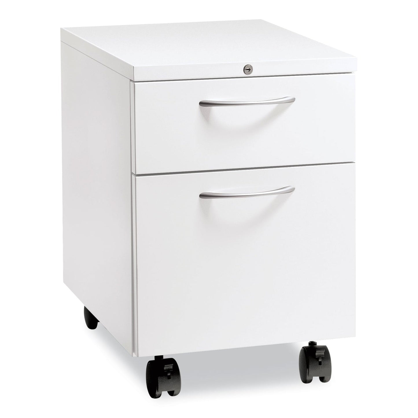 HON Flagship Mobile Pedestal, Left/Right, 2 Drawer: Box/File, Letter, White, 15 x 22.88 x 22 (HON15923ALPJW)