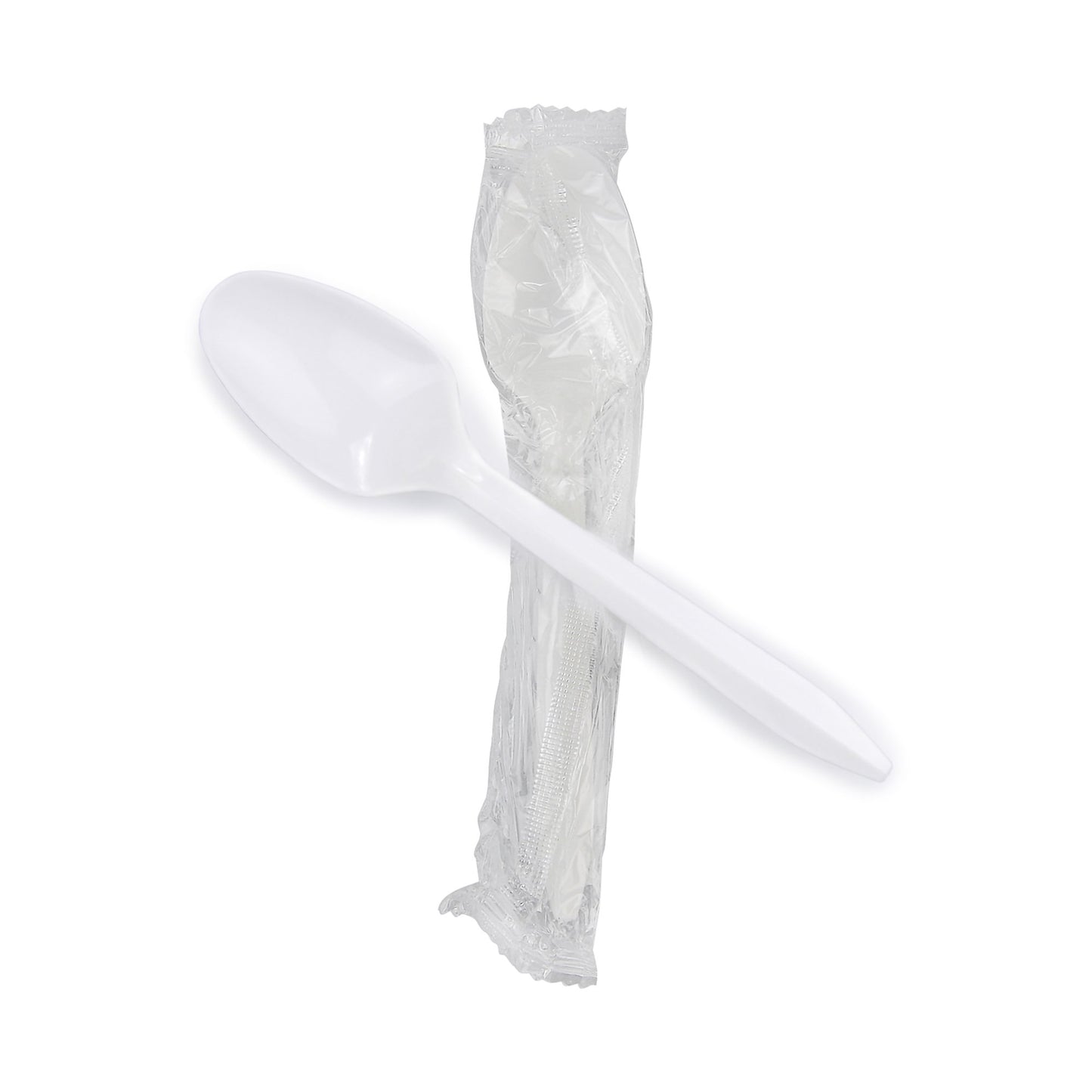 McKesson Spoon Medium Weight White Polypropylene (1049901_CS)