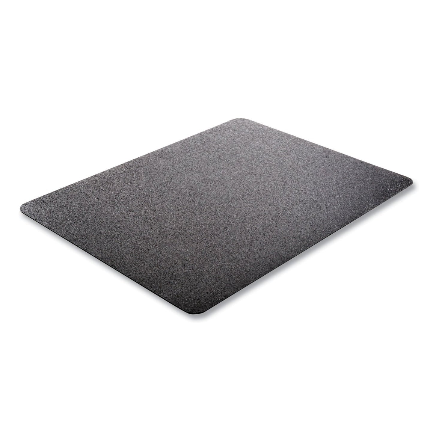 deflecto Economat Hard Floor Chair Mat, Rectangular, 45 x 53, Black (DEFCM21242BCOM)