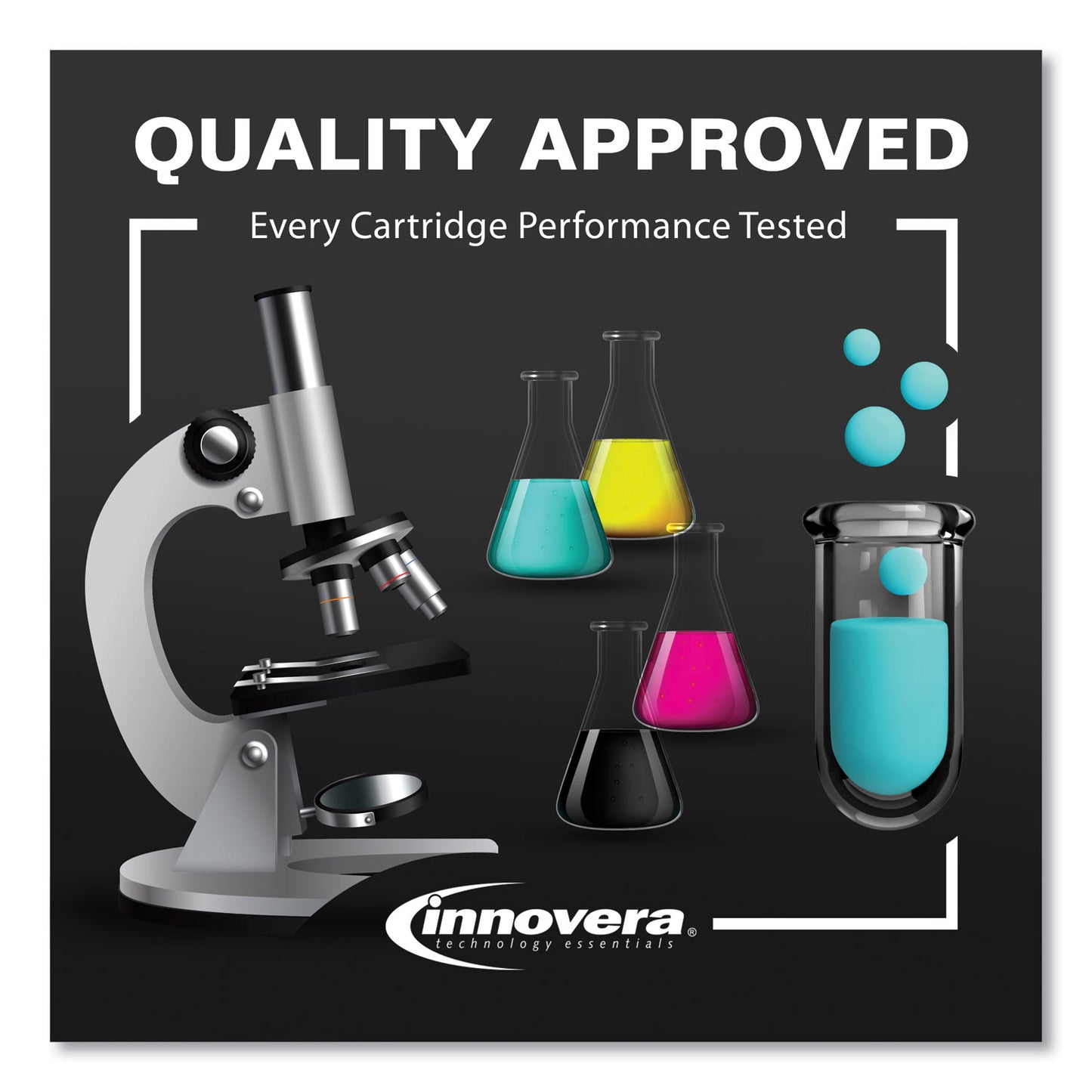 Innovera® Remanufactured Black High-Yield Toner, Replacement For 58X (CF258X2), 10,000 Page-Yield (IVRCF258X2)