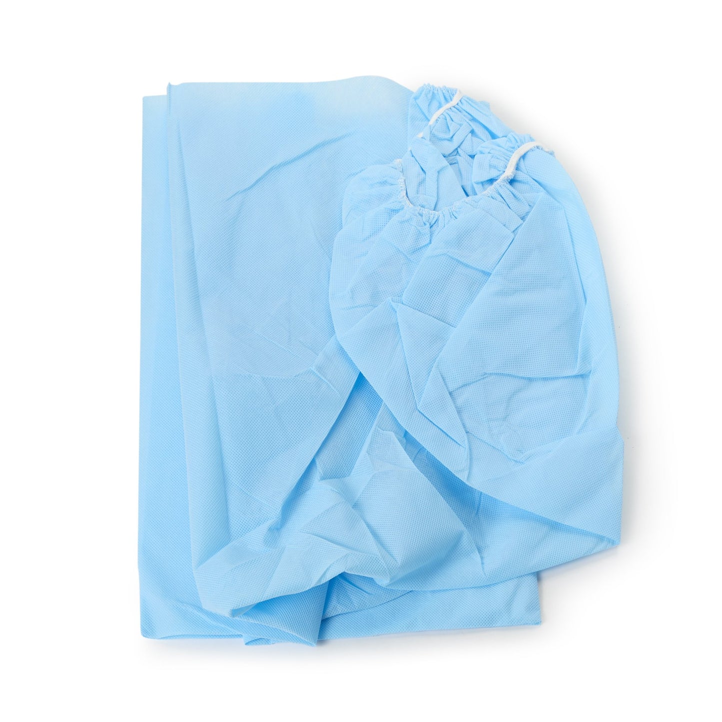 Snug-Fit® Stretcher Sheet Fitted 40 X 89 Inch Blue Nonwoven Disposable (483444_CS)
