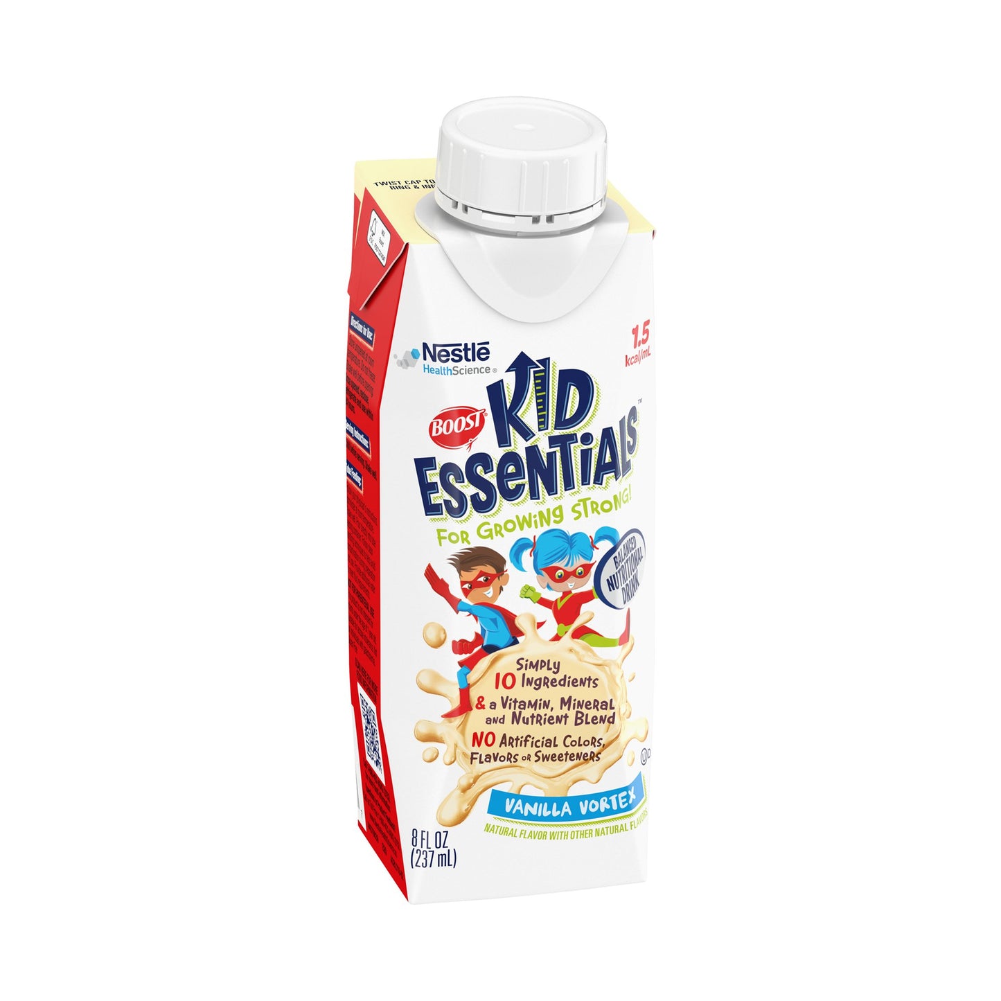 Boost® Kid Essentials™ 1.5 Pediatric Oral Supplement Vanilla Vortex Flavor 8 oz. Carton Liquid Vitamins / Minerals (1178510_EA)