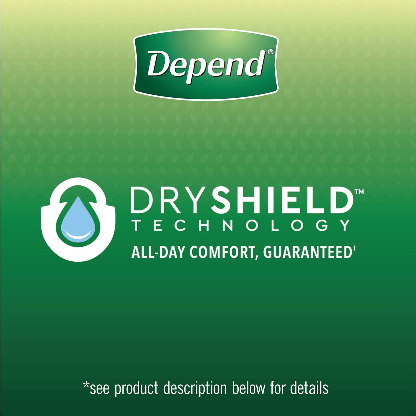 Depend® Fresh Protection Male Adult Absorbent Underwear Waistband Style Small / Medium Disposable Heavy Absorbency (984194_CS)