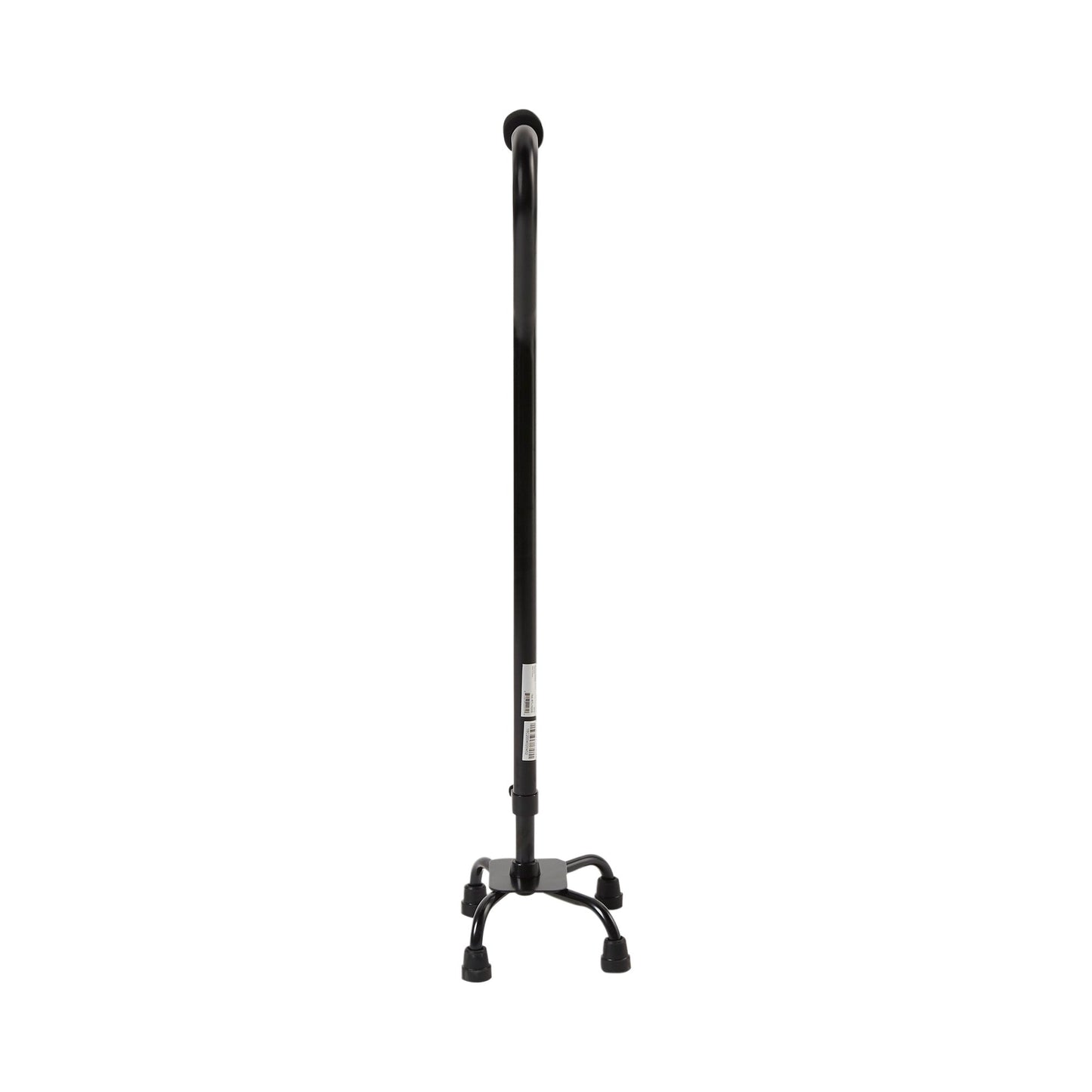 McKesson Small Base Quad Cane Steel 30 to 39 Inch Height Black (1065220_EA)