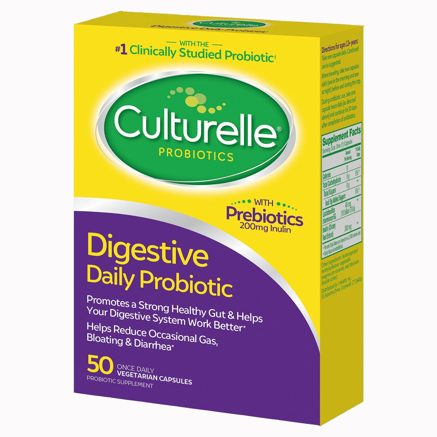 Culturelle® Probiotic Dietary Supplement 50 per Box Capsule (1268949_BX)