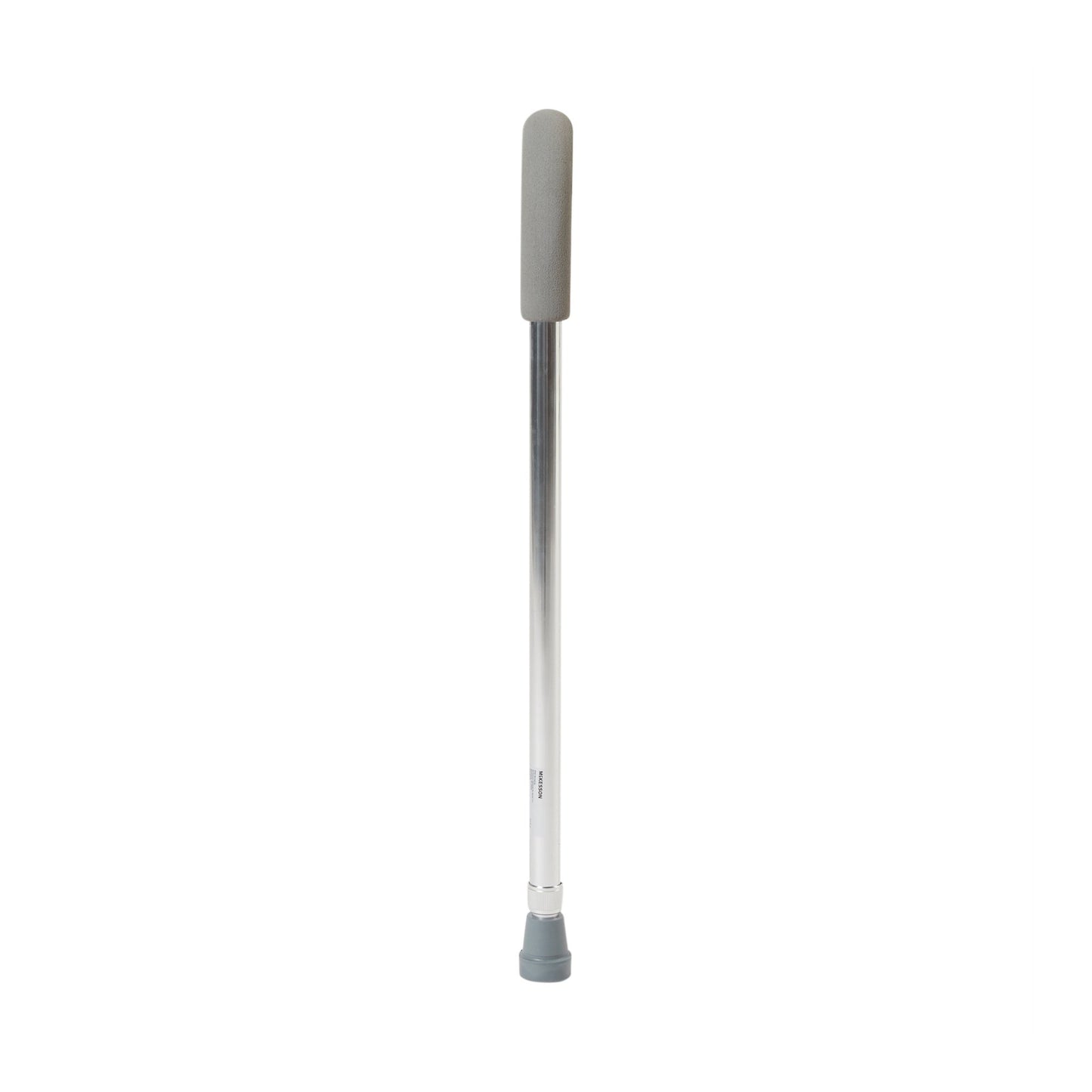 McKesson Round Handle Cane Aluminum 28-3/4 to 37-3/4 Inch Height Silver (1103359_EA)