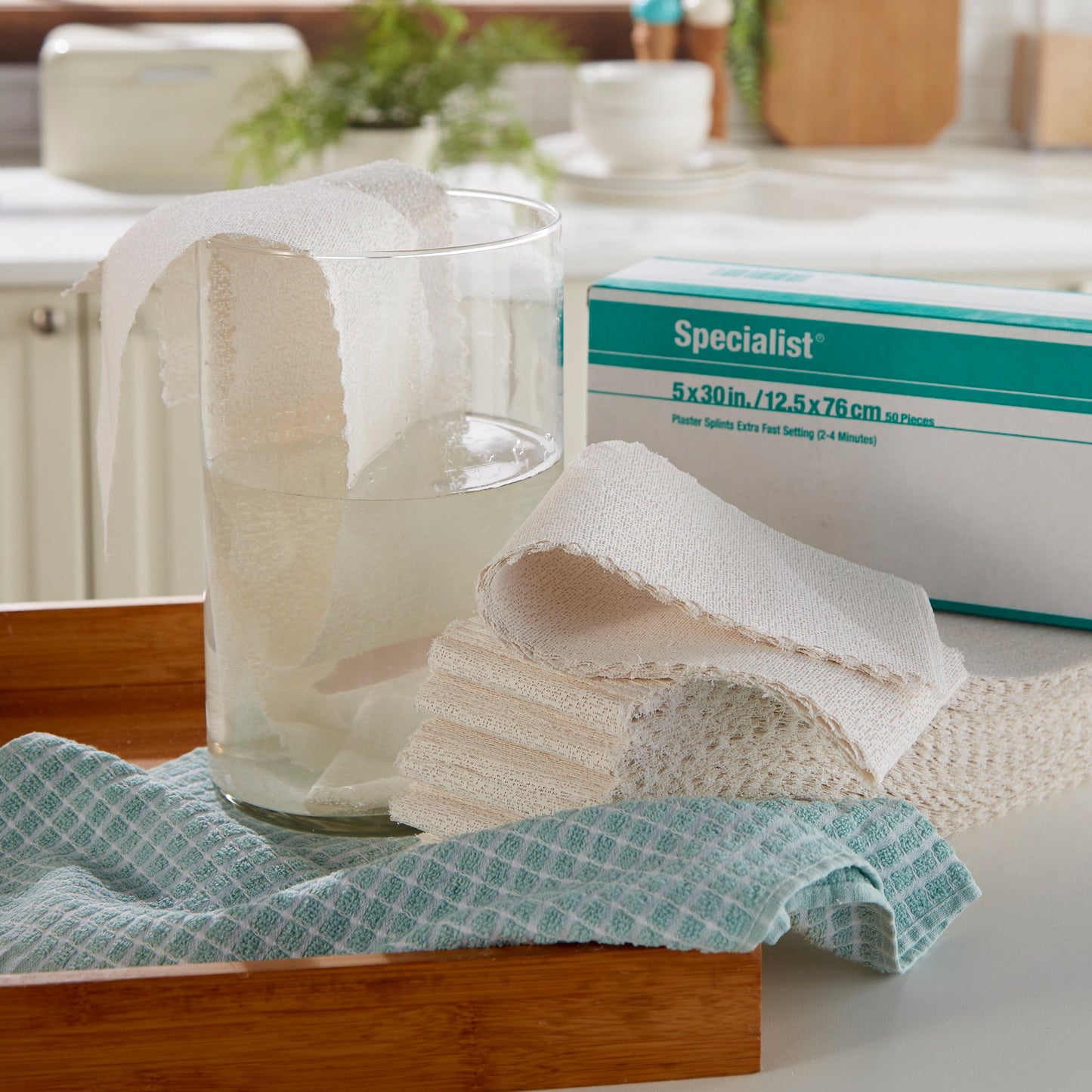 Specialist® Plaster Splint 5 X 30 Inch Plaster of Paris White (4800_CS)