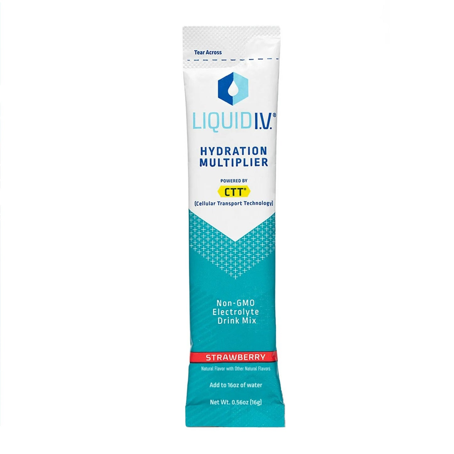 Liquid I.V.® Hydration Multiplier® Oral Electrolyte Solution Strawberry Flavor 0.56 oz. Electrolyte (1220424_BX)