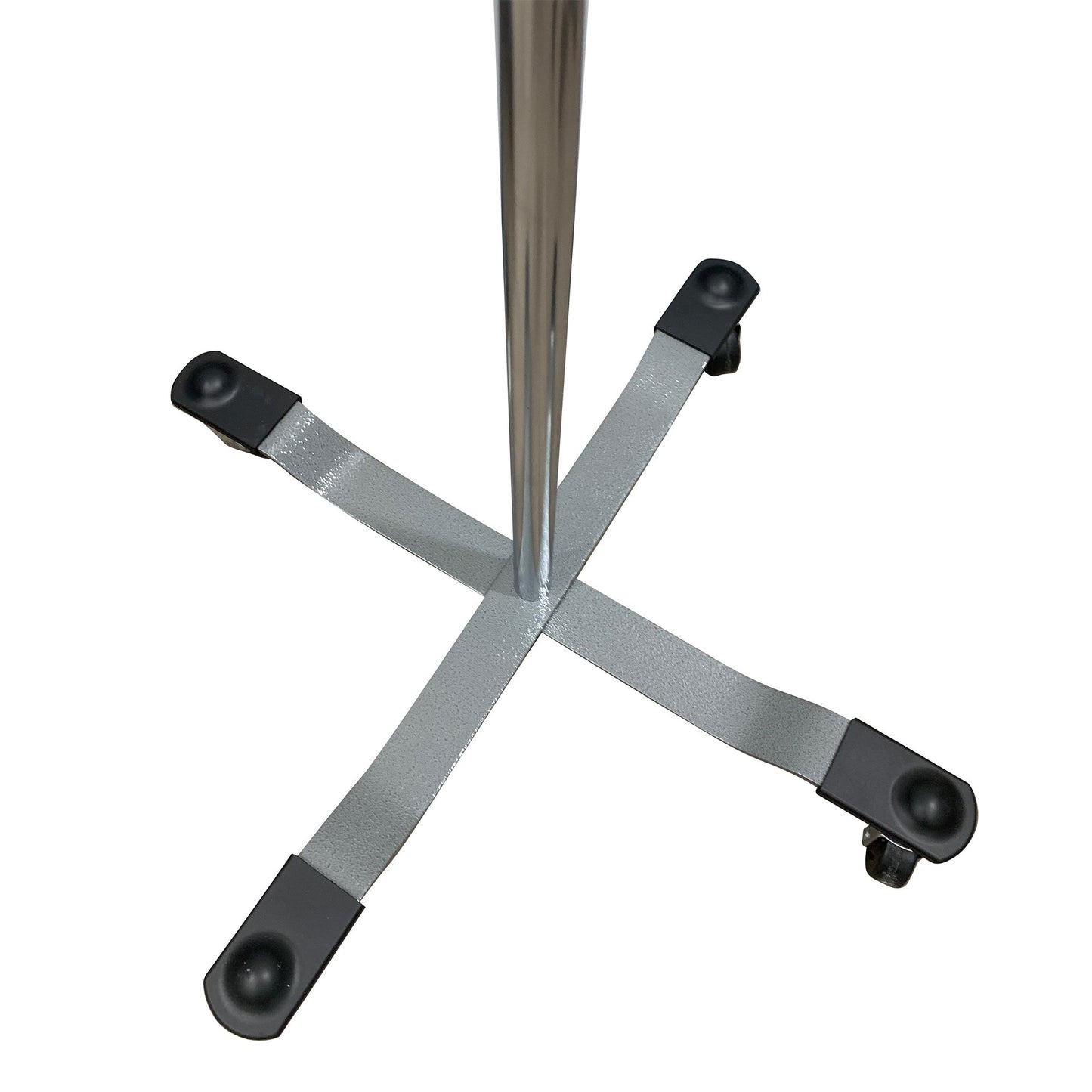 McKesson IV Stand Floor Stand 2 Hooks 4 Legs with Casters (1223659_CS)