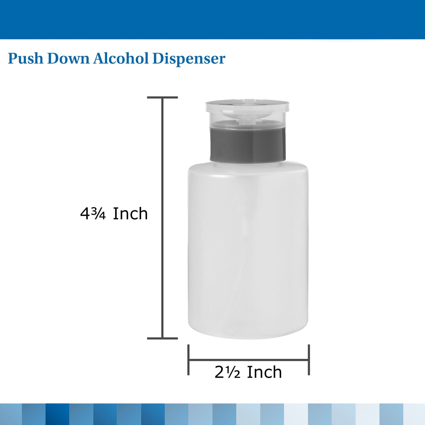 McKesson Alcohol Dispenser Polyethylene Translucent 9 oz. (625082_BX)