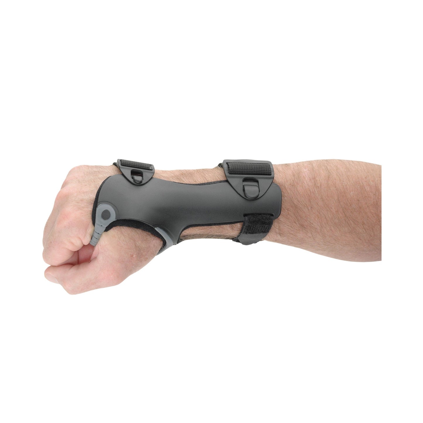 Ossur® Exoform® Carpal Tunnel Wrist Splint Low Profile Plastic / Nylon Left Hand Black / Blue / Gray Medium (460852_EA)