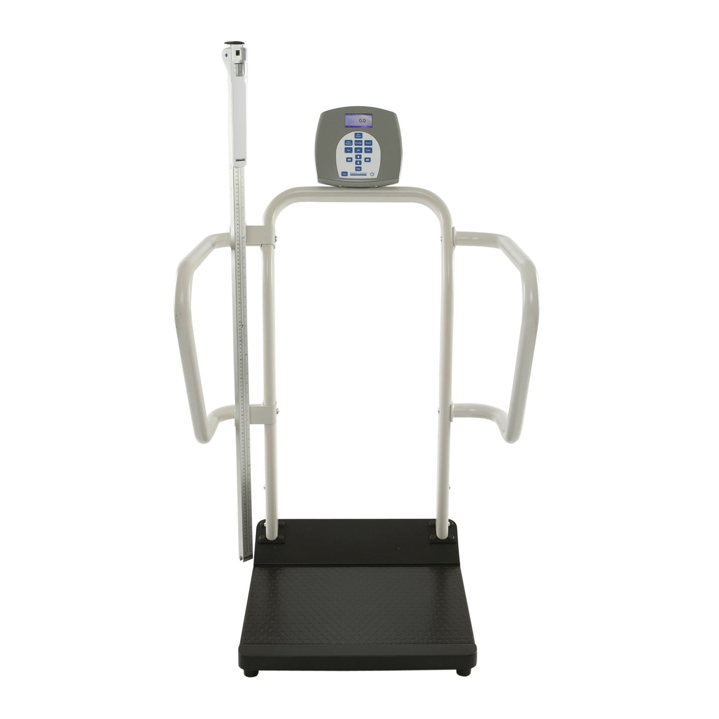 Health O Meter® Physician Scale ADA Compliant LCD Display 1000 lbs. / 454 kg Capacity Black / White AC Adapter / Battery Operated (677405_EA)