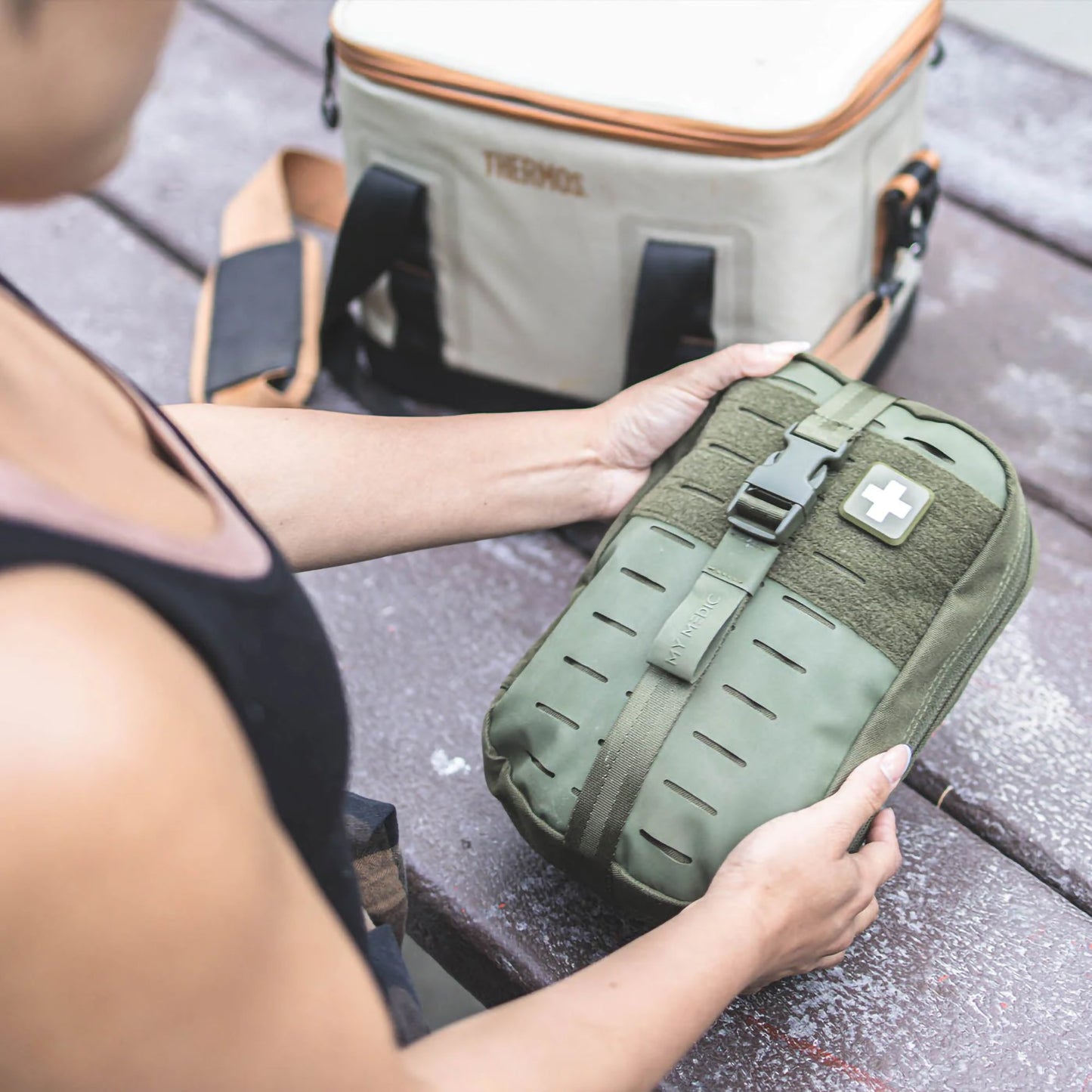 My Medic™ MYFAK Standard FIrst Aid Kit Gray Nylon Bag (1242146_EA)