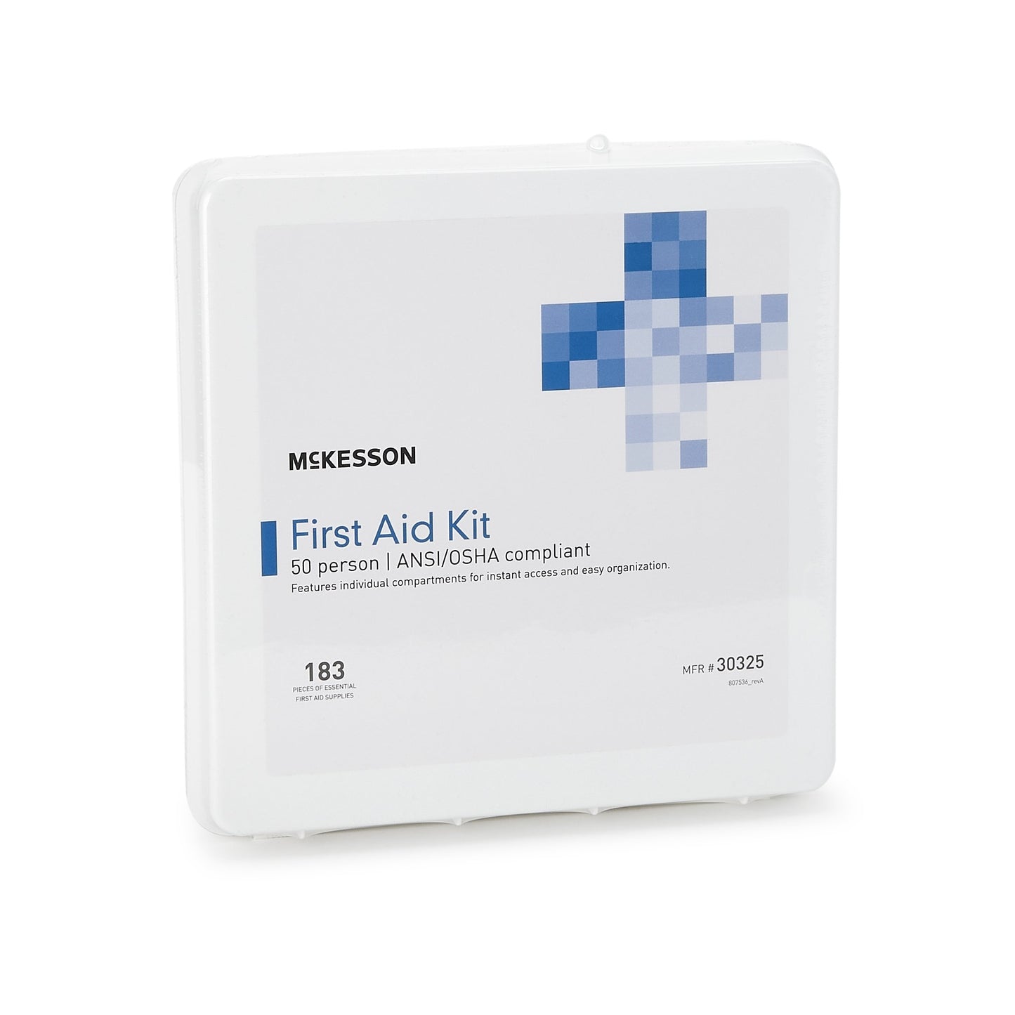 McKesson First Aid Kit 50 Person Plastic Case (1066512_CS)