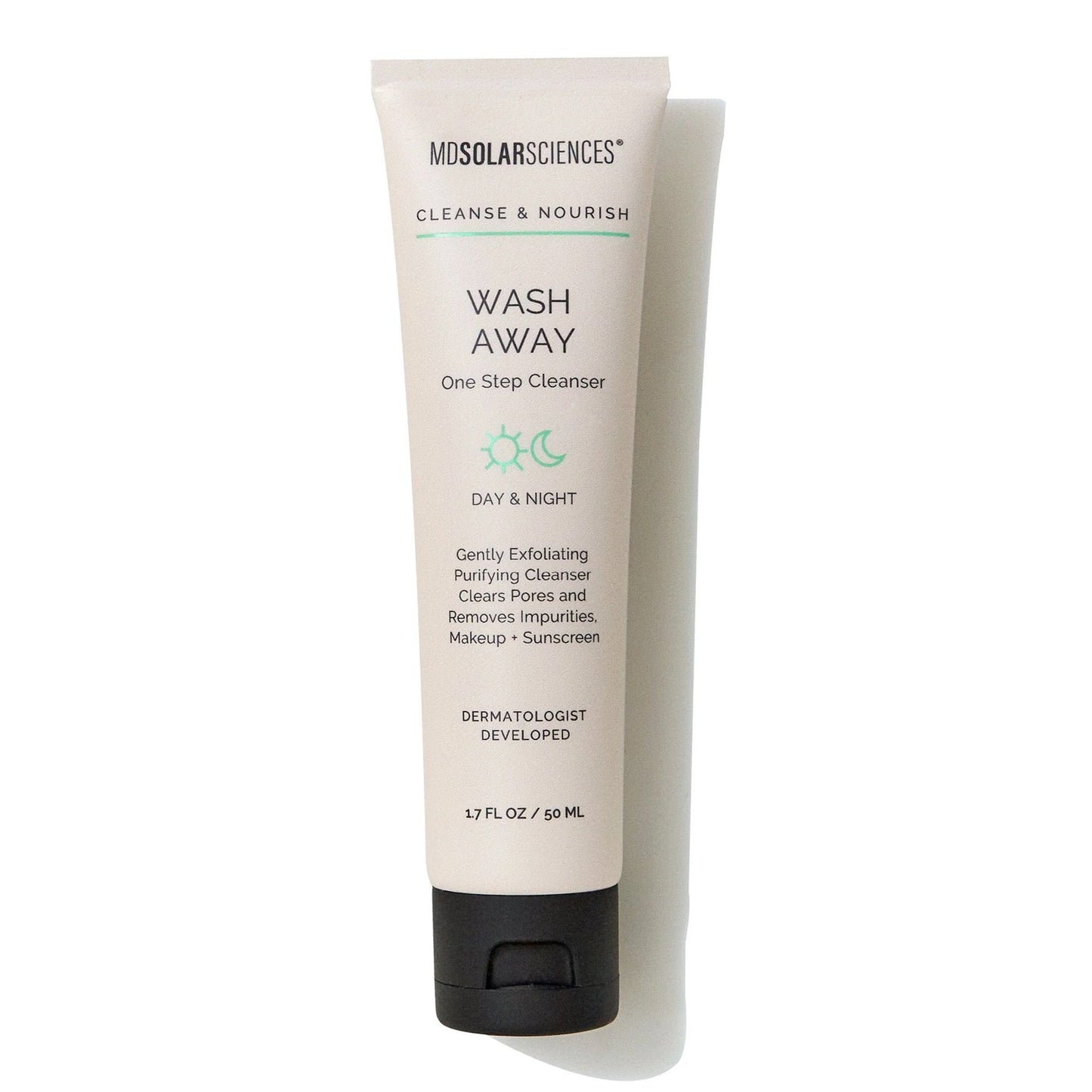 MDSolarsciences™ Wash Away Facial Cleanser Liquid 1.7 oz. Tube Unscented (1235332_CS)