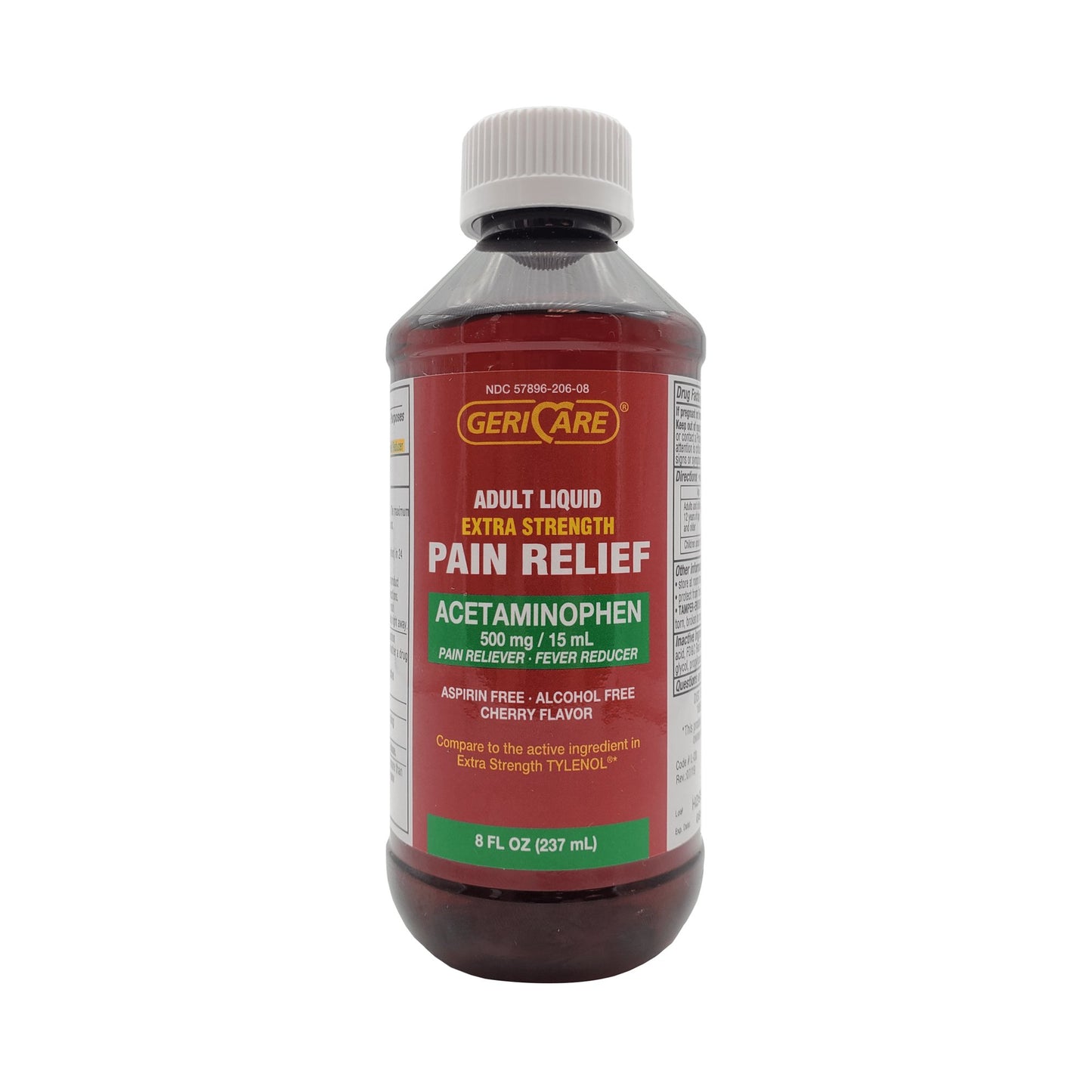 Geri-Care® Pain Relief 500 mg / 15 mL Strength Acetaminophen Liquid 8 oz. (689167_CS)