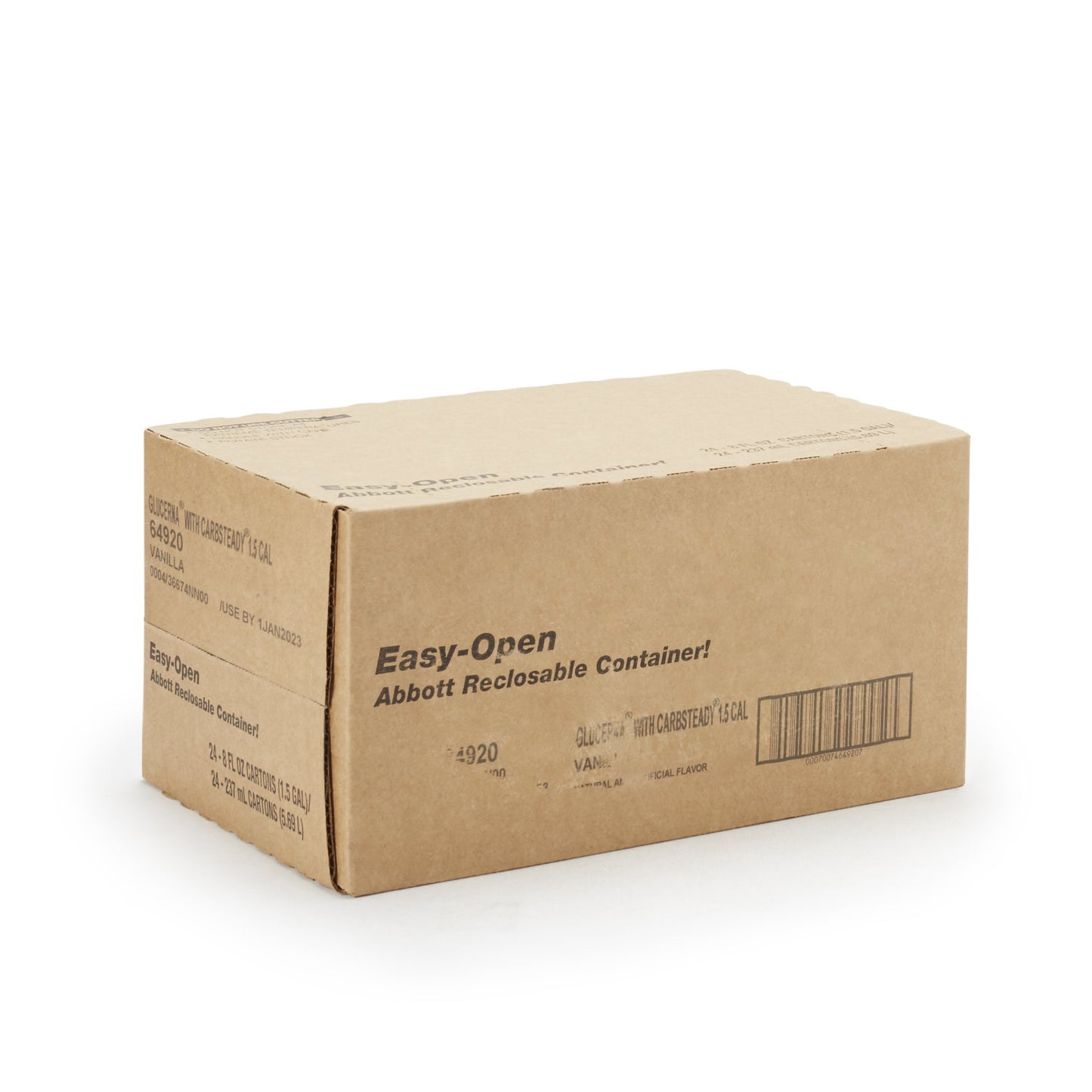 Glucerna® 1.5 Cal Oral Supplement Vanilla Flavor Liquid 8 oz. Reclosable Carton (1048236_CS)