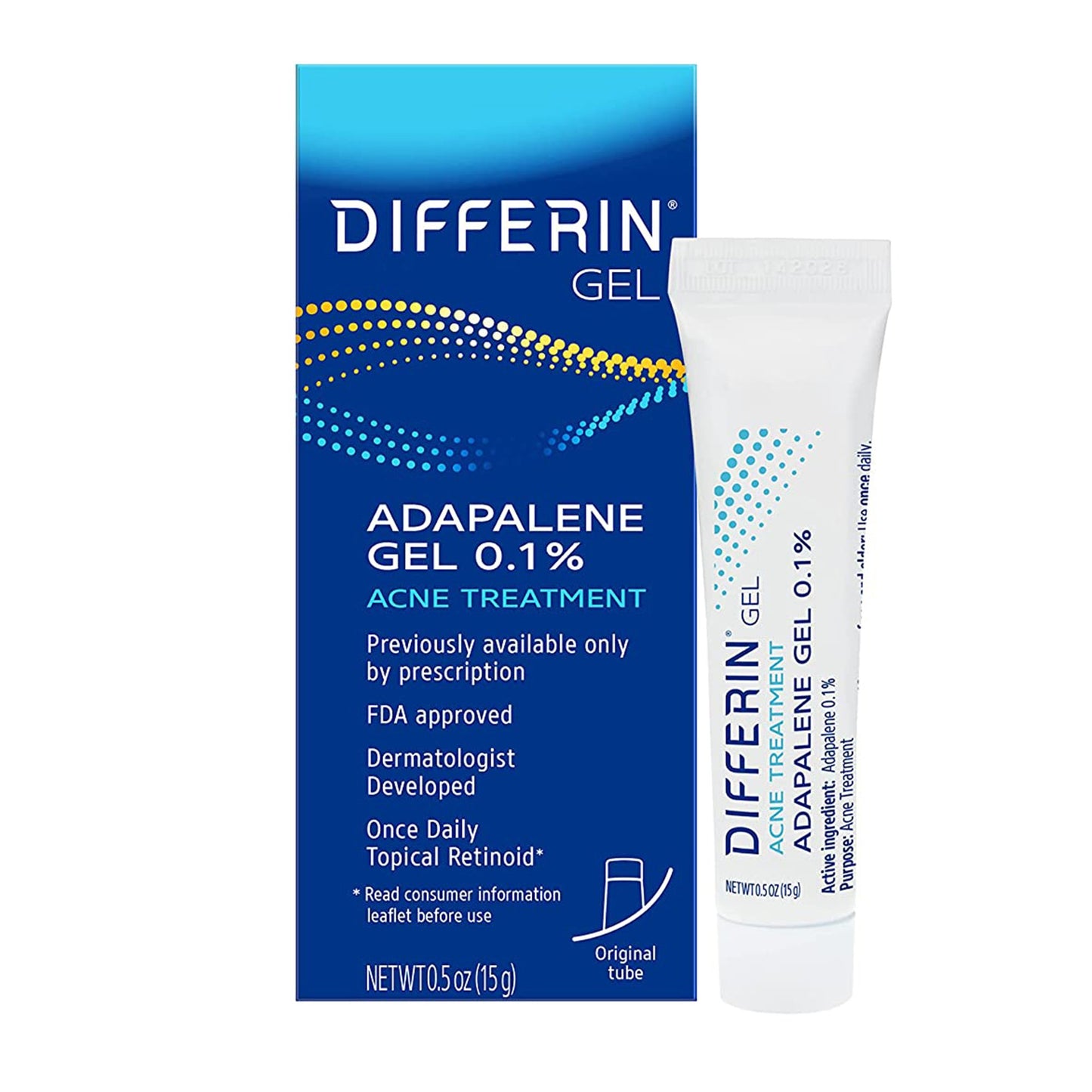 Differin® Gel Acne Treatment 15 Gram Gel (1135869_EA)